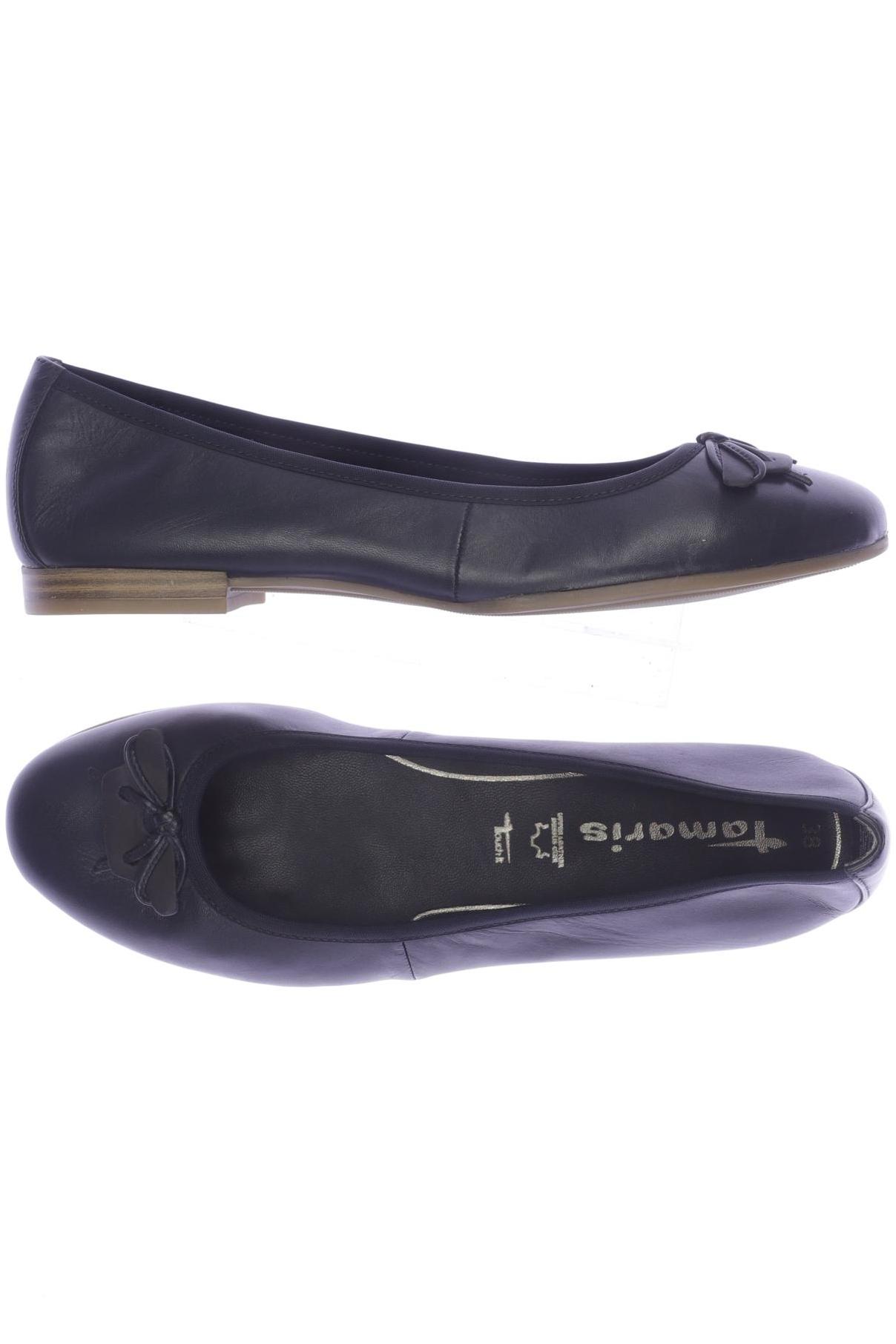 

Tamaris Damen Ballerinas, marineblau, Gr. 38
