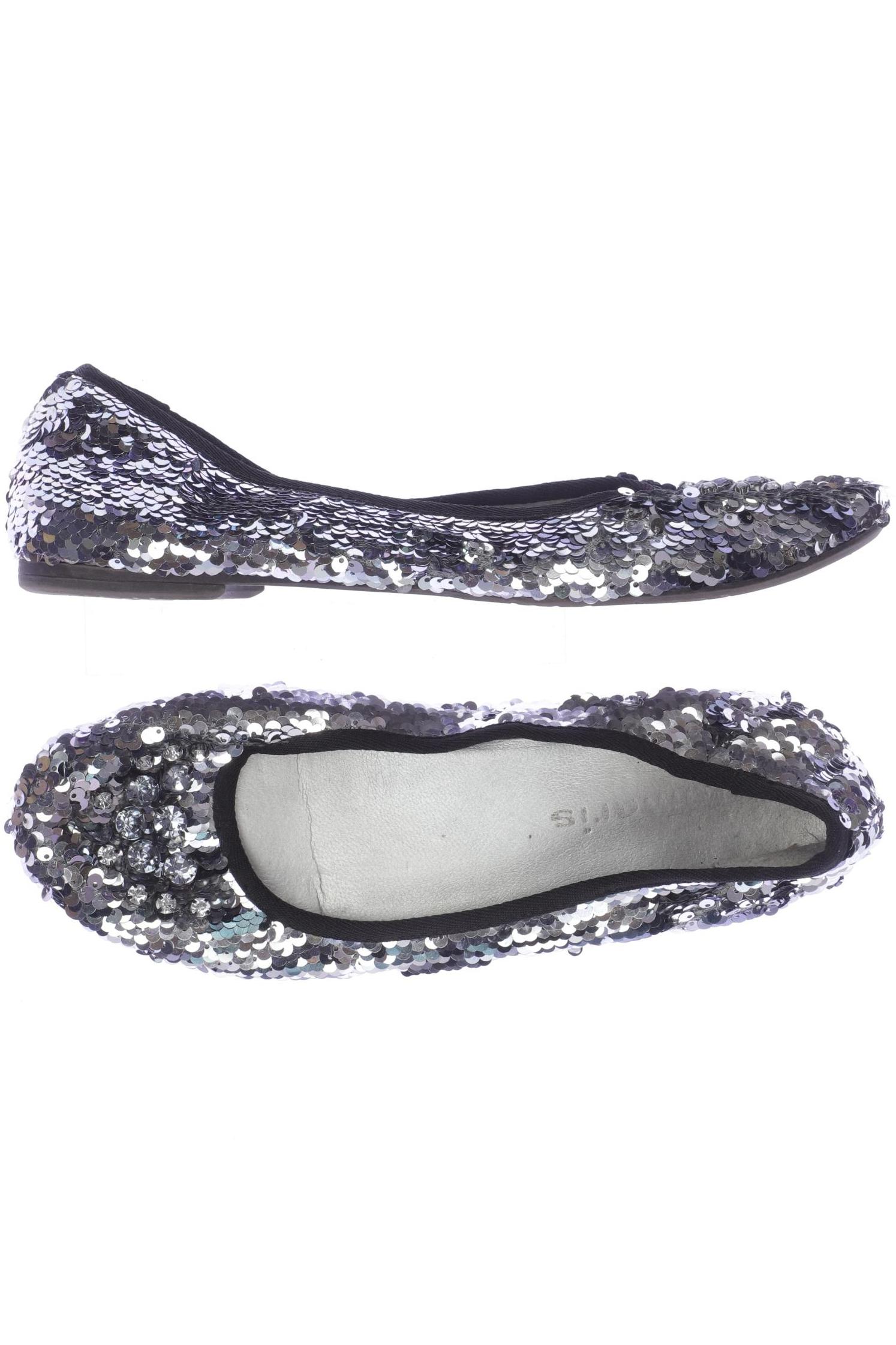 

Tamaris Damen Ballerinas, silber, Gr. 39