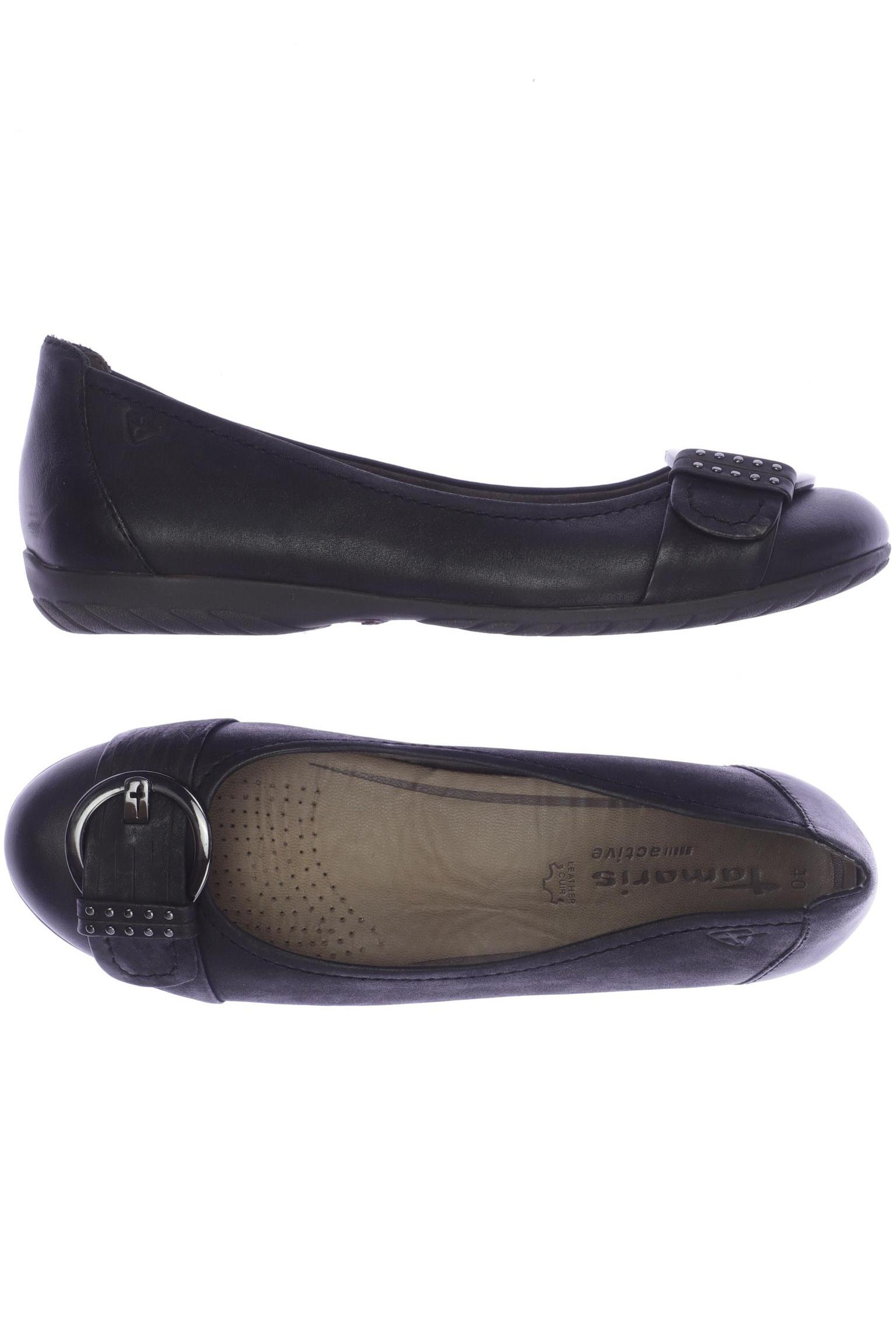 

Tamaris Damen Ballerinas, schwarz, Gr. 40