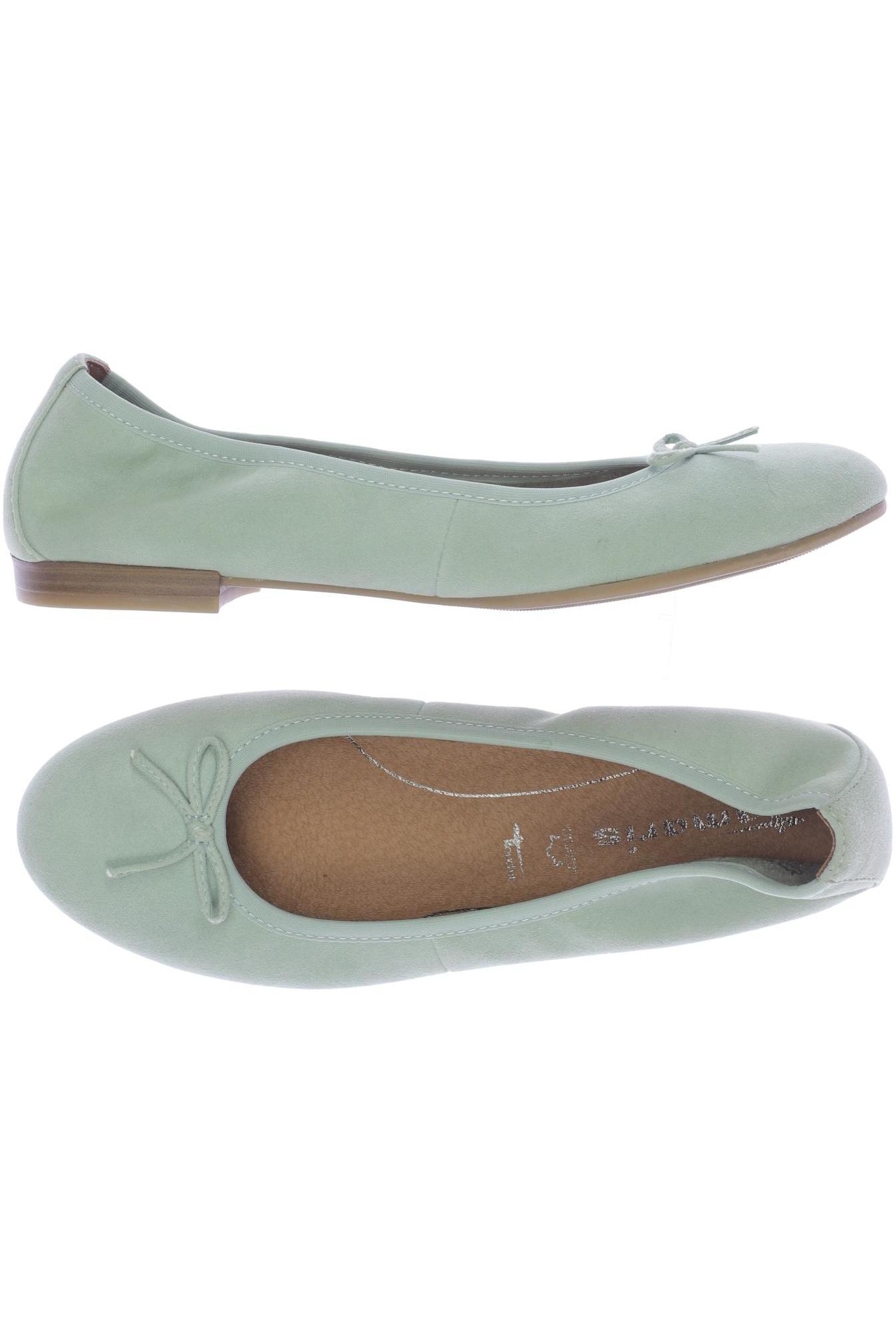 

Tamaris Damen Ballerinas, hellgrün, Gr. 38