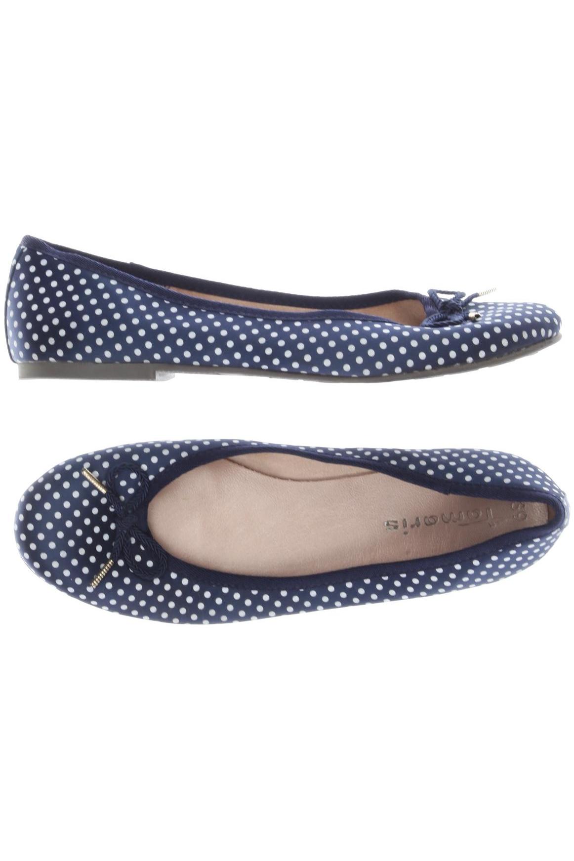 

Tamaris Damen Ballerinas, marineblau, Gr. 39