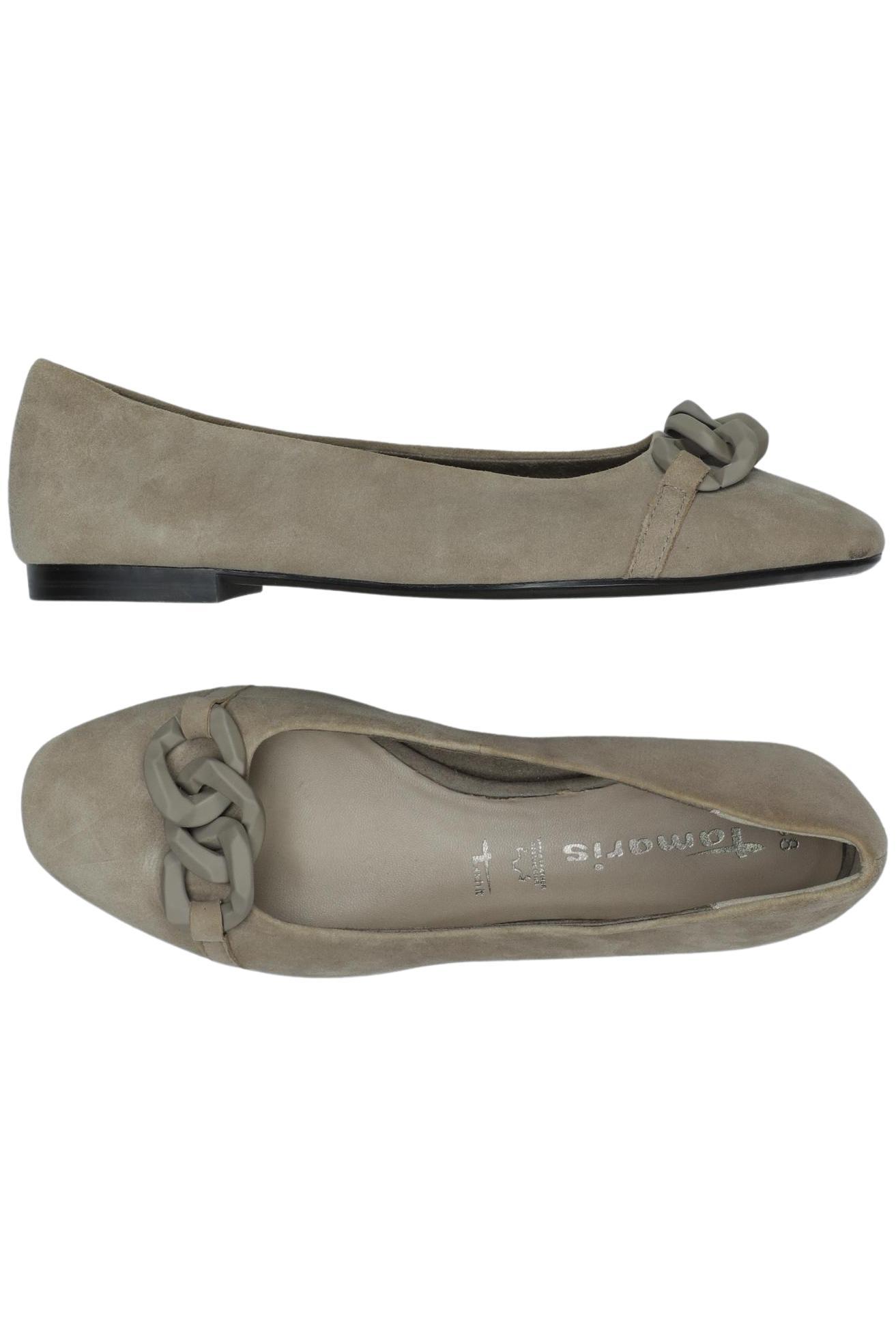 

Tamaris Damen Ballerinas, beige, Gr. 38