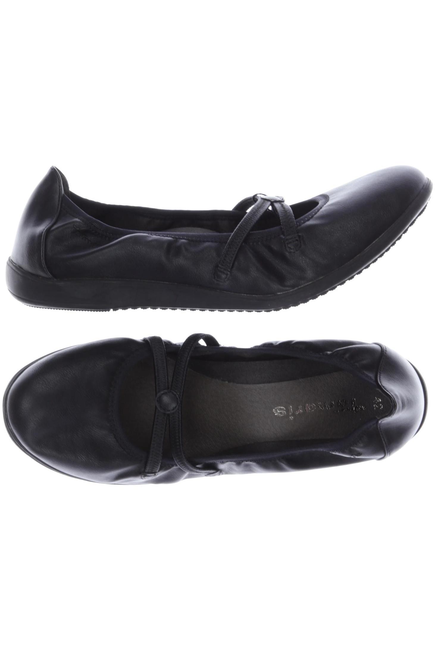

Tamaris Damen Ballerinas, schwarz, Gr. 42
