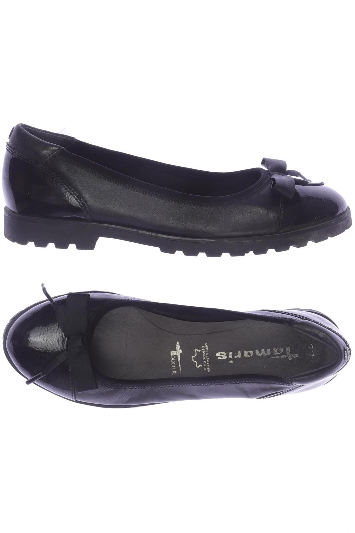 

Tamaris Damen Ballerinas, schwarz, Gr. 37