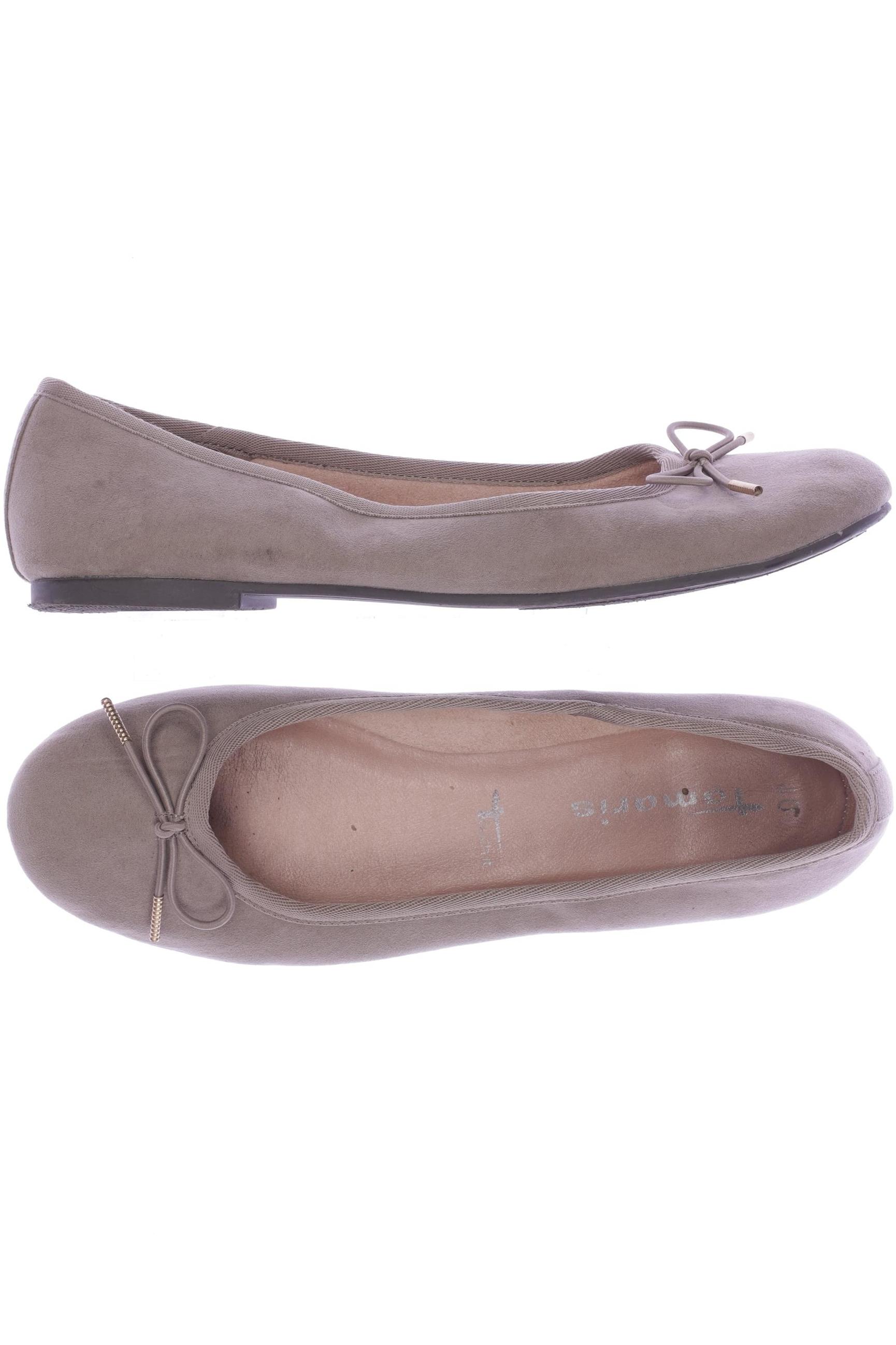 

Tamaris Damen Ballerinas, beige, Gr. 40