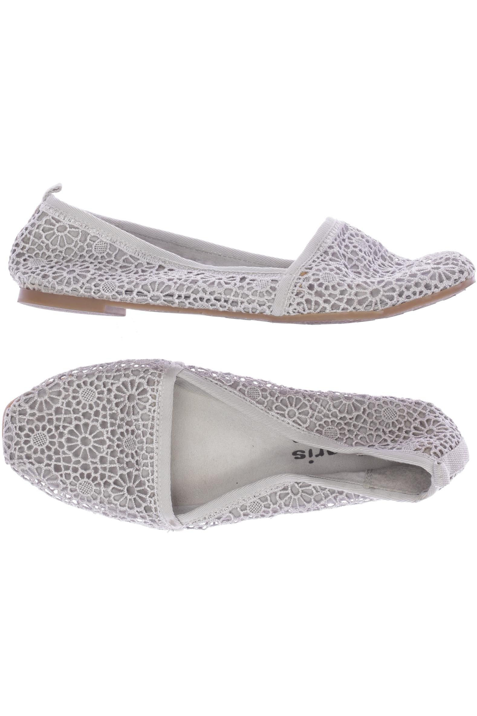 

Tamaris Damen Ballerinas, grau, Gr. 39