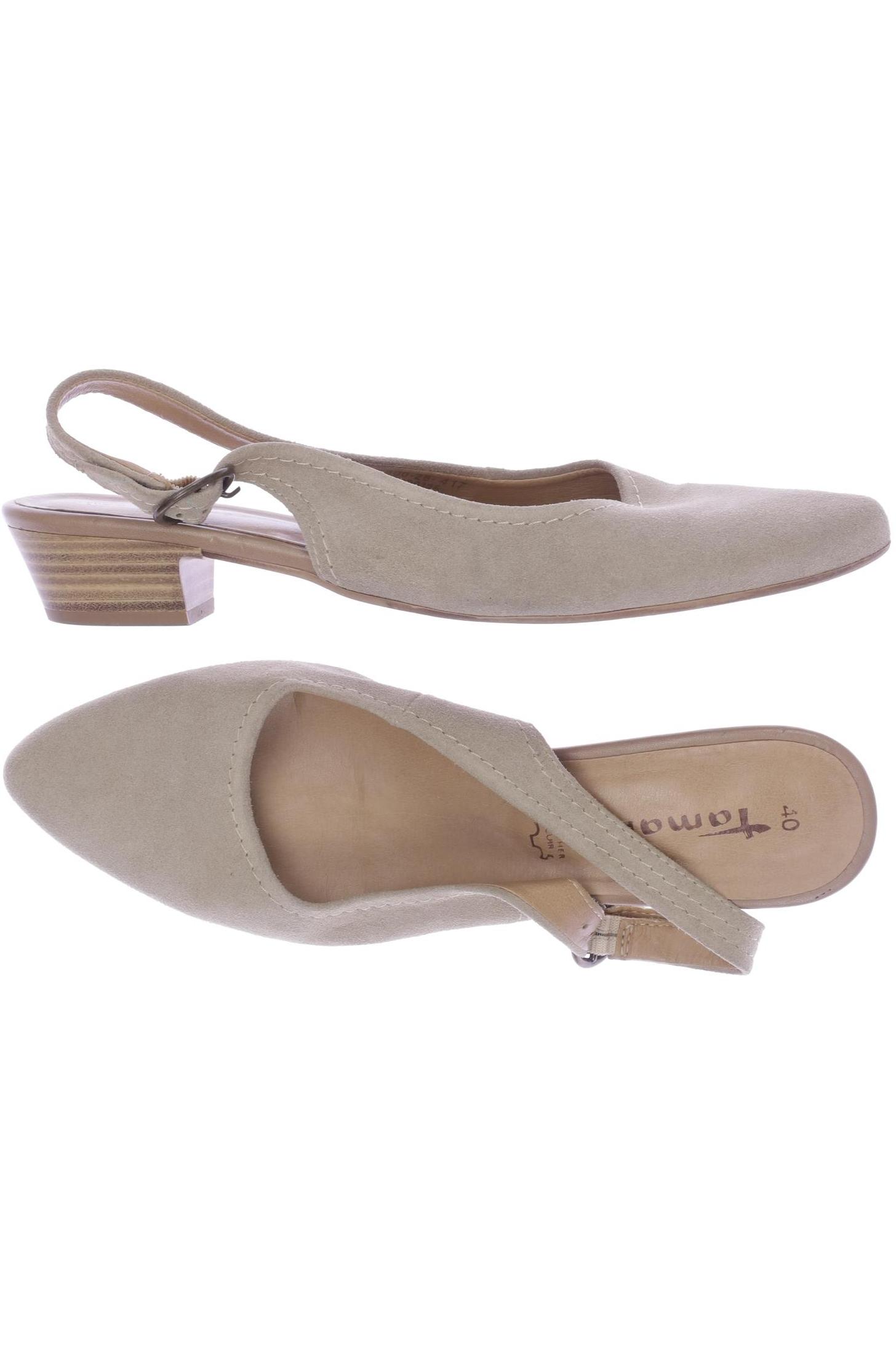

Tamaris Damen Ballerinas, beige, Gr. 40