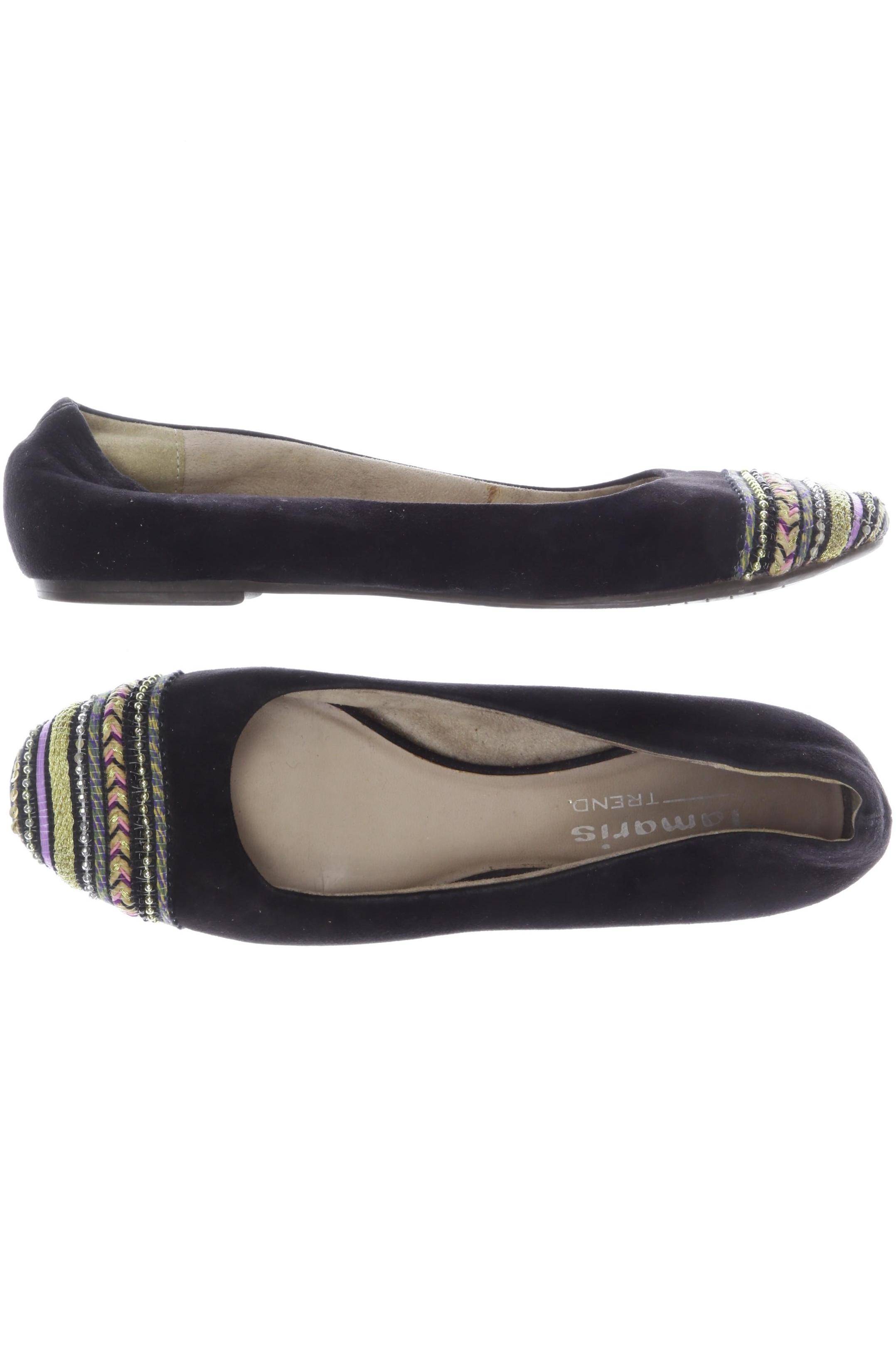 

Tamaris Damen Ballerinas, schwarz, Gr. 40