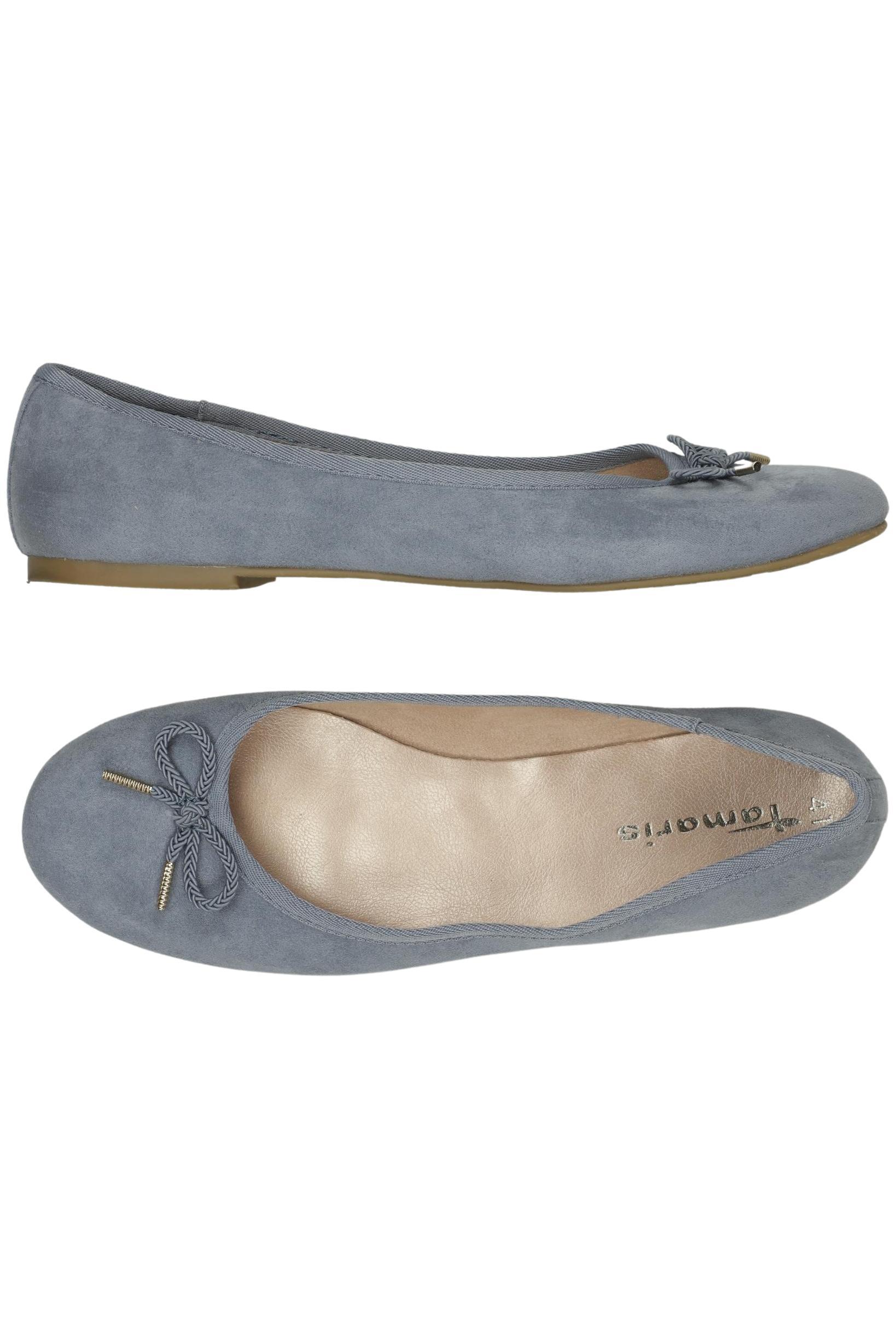 

Tamaris Damen Ballerinas, blau, Gr. 41