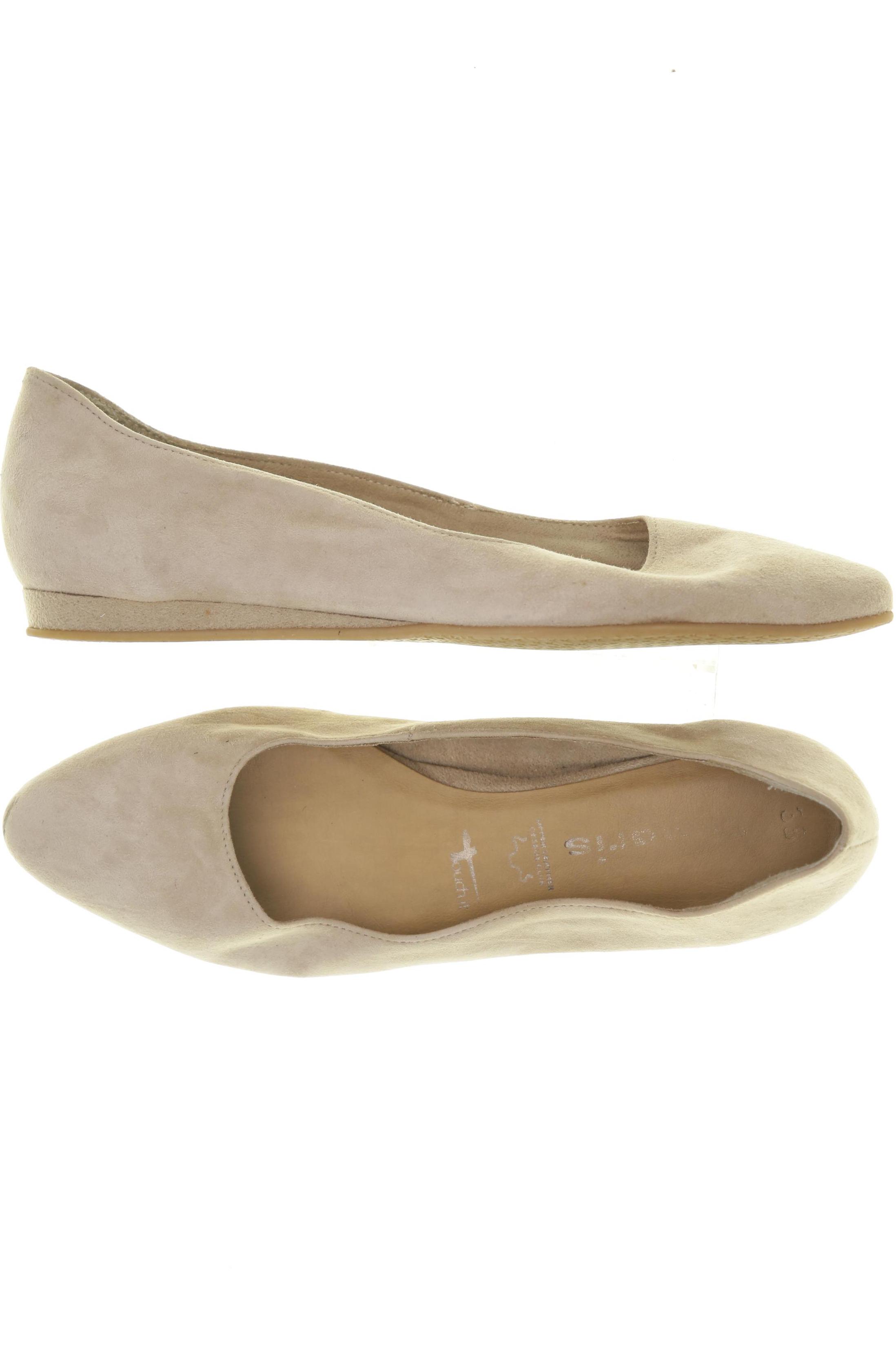 

Tamaris Damen Ballerinas, beige, Gr. 38