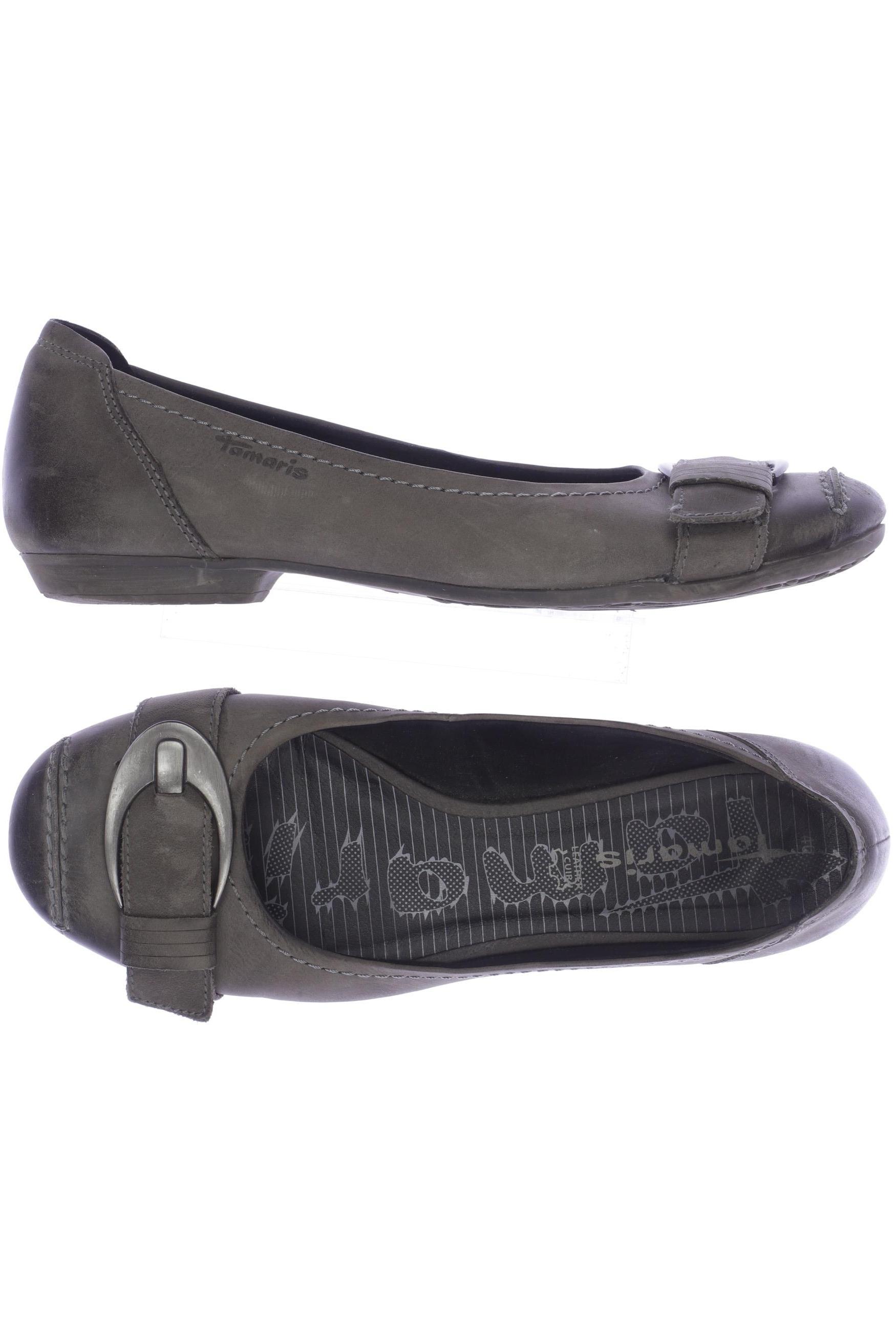 

Tamaris Damen Ballerinas, grau, Gr. 40