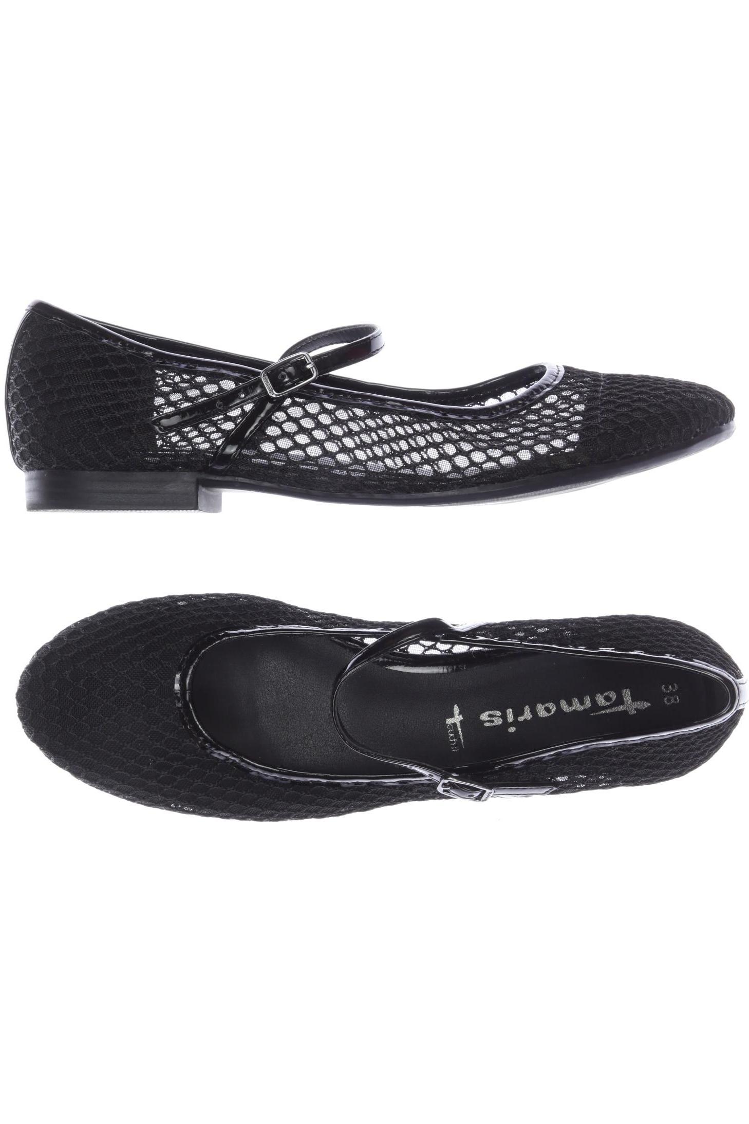 

Tamaris Damen Ballerinas, schwarz, Gr. 38