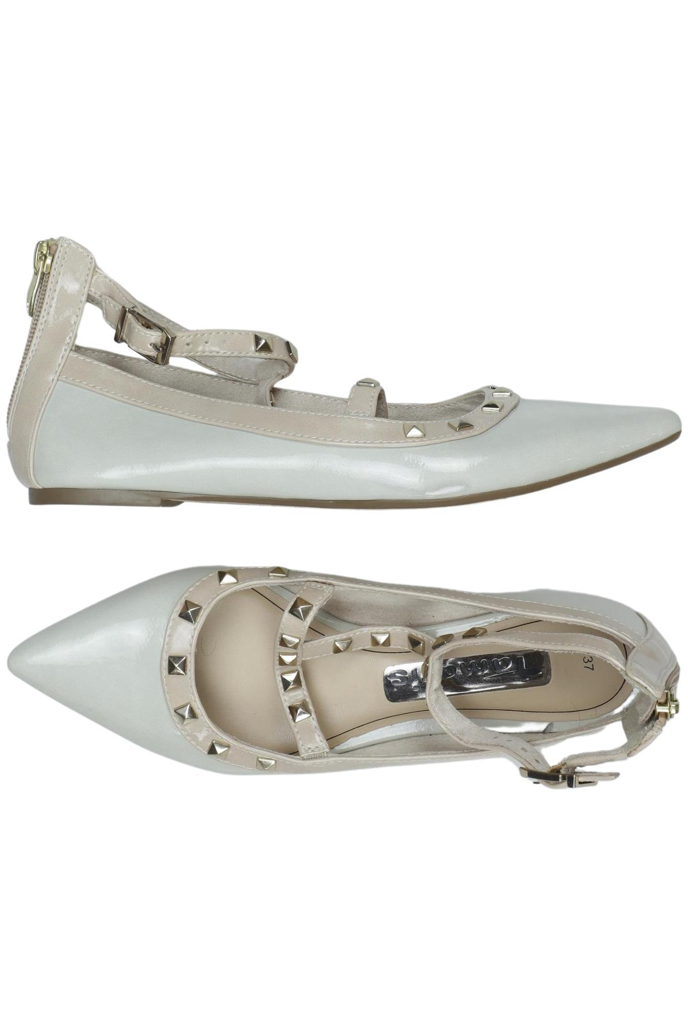 

Tamaris Damen Ballerinas, cremeweiß, Gr. 37