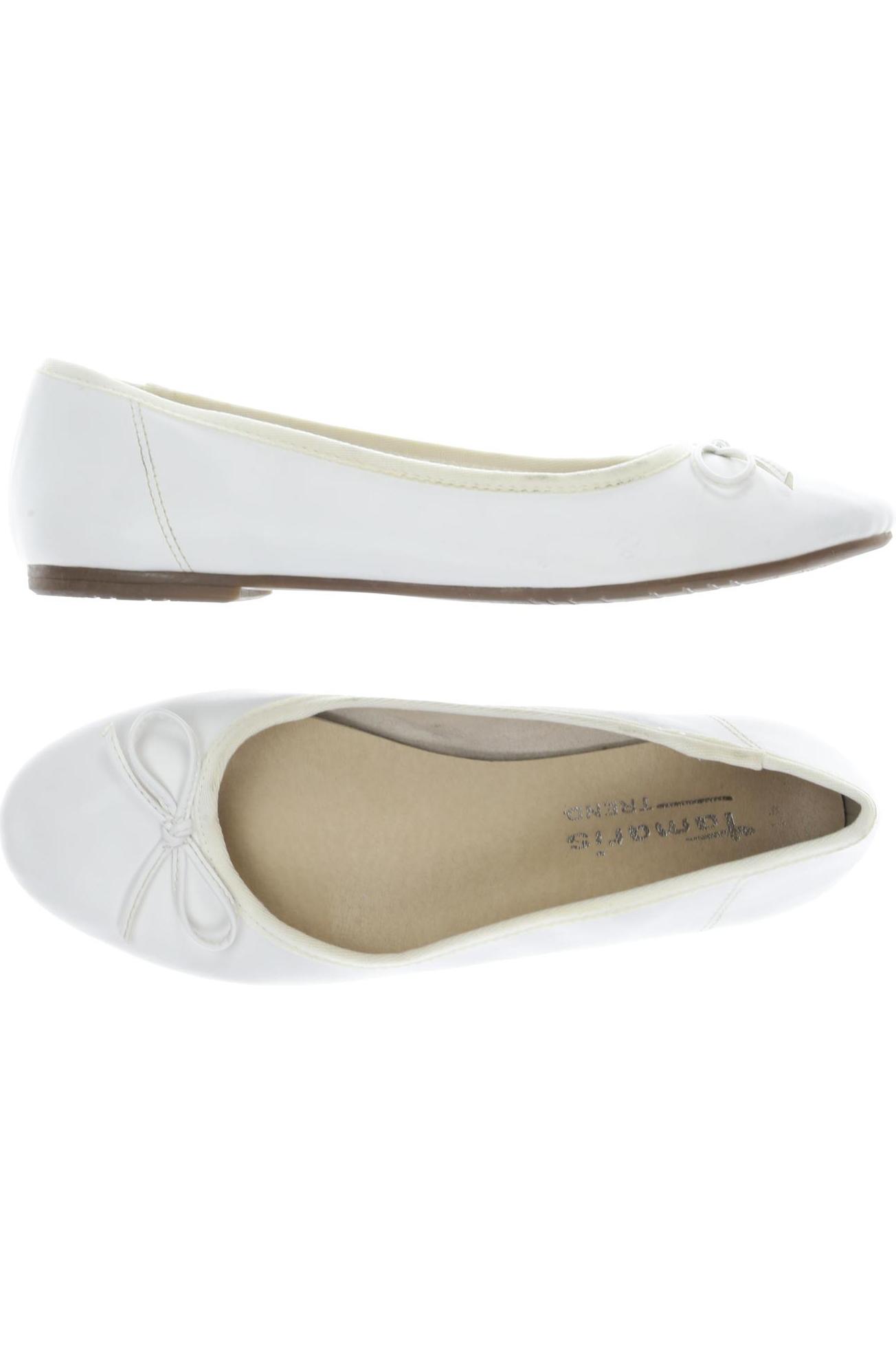 

Tamaris Damen Ballerinas, weiß, Gr. 41