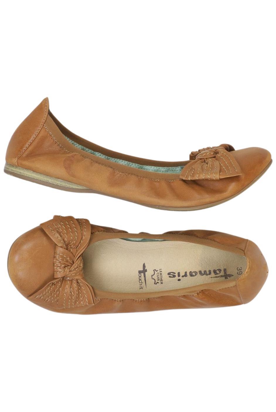 

Tamaris Damen Ballerinas, braun, Gr. 39