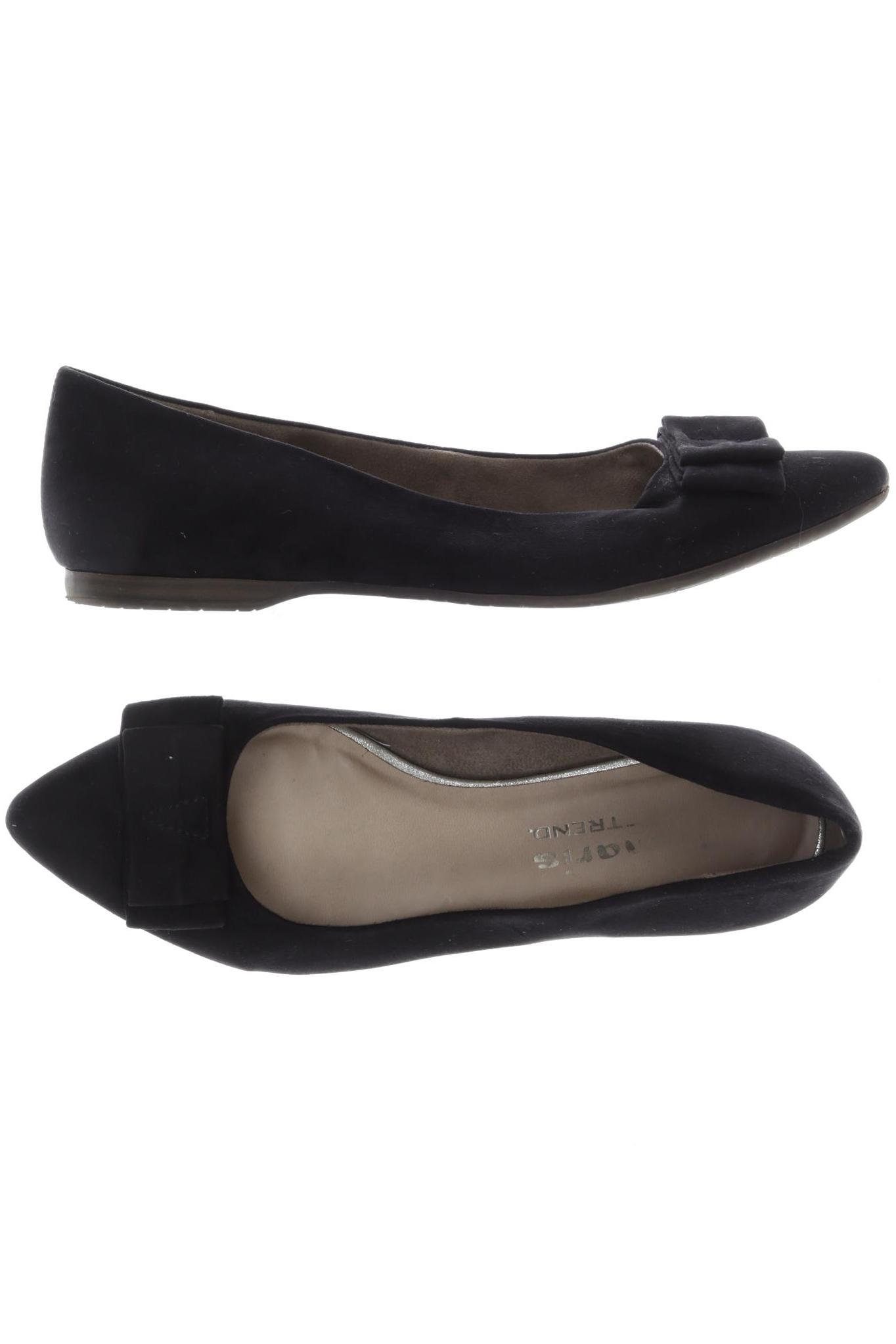 

Tamaris Damen Ballerinas, schwarz, Gr. 39