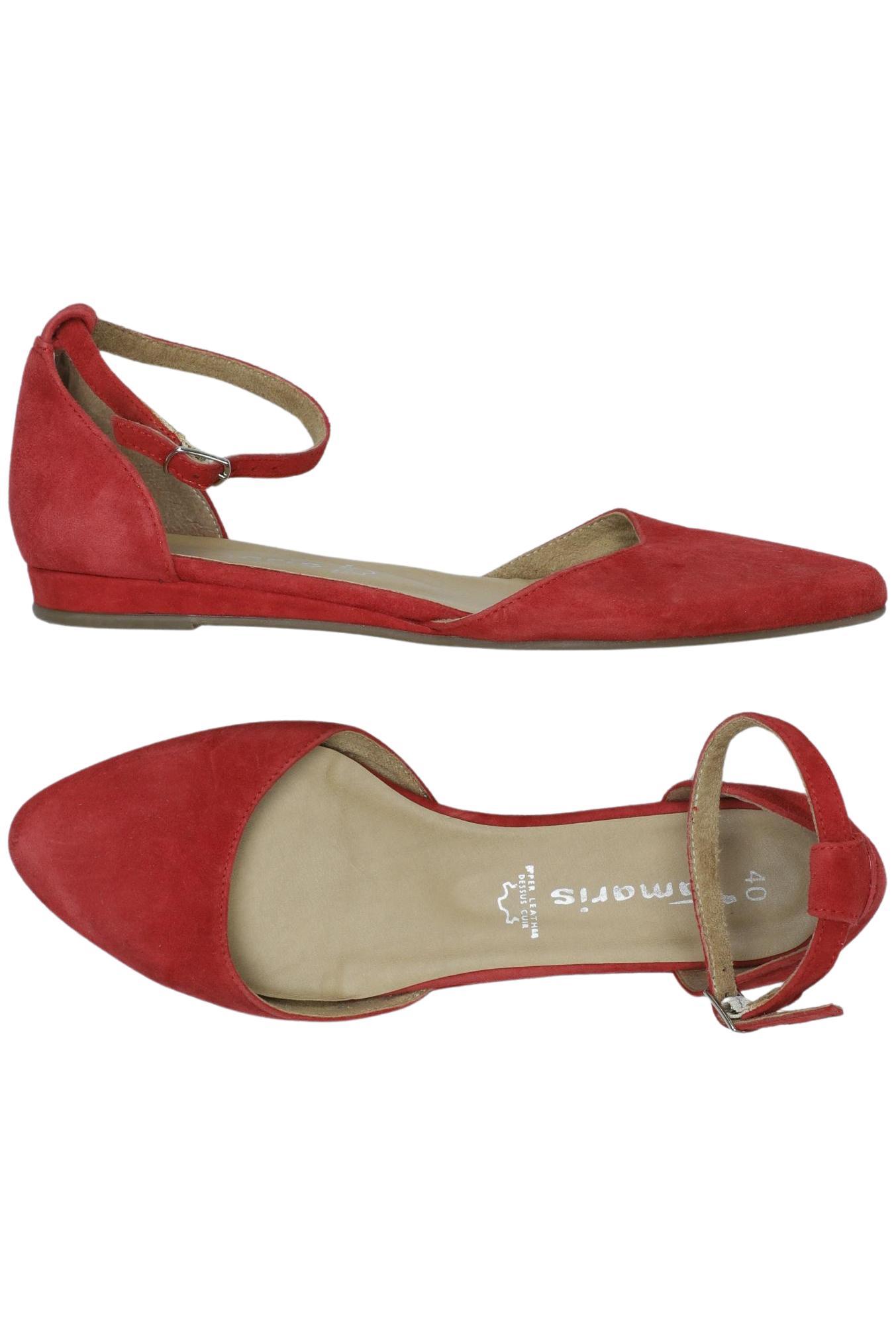 

Tamaris Damen Ballerinas, rot, Gr. 40