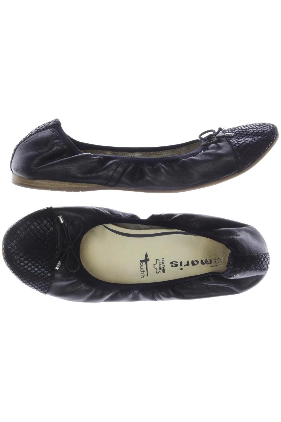 

Tamaris Damen Ballerinas, schwarz, Gr. 38