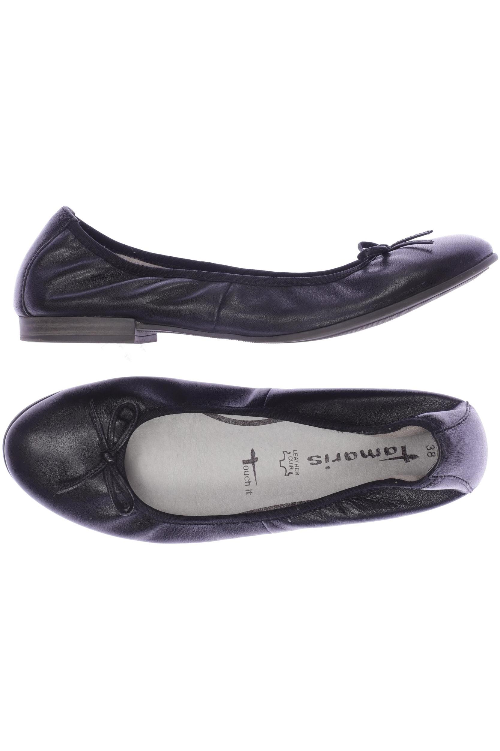 

Tamaris Damen Ballerinas, schwarz, Gr. 38