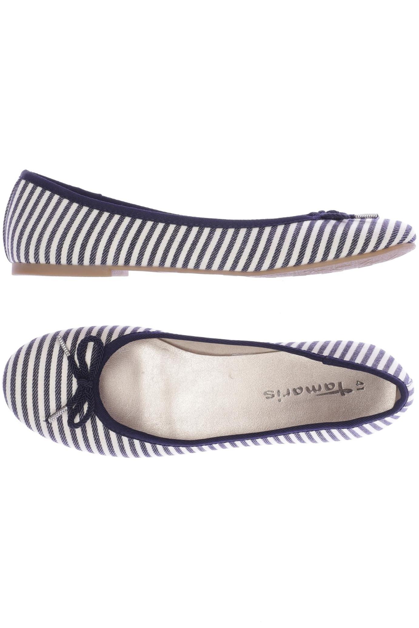 

Tamaris Damen Ballerinas, marineblau, Gr. 41