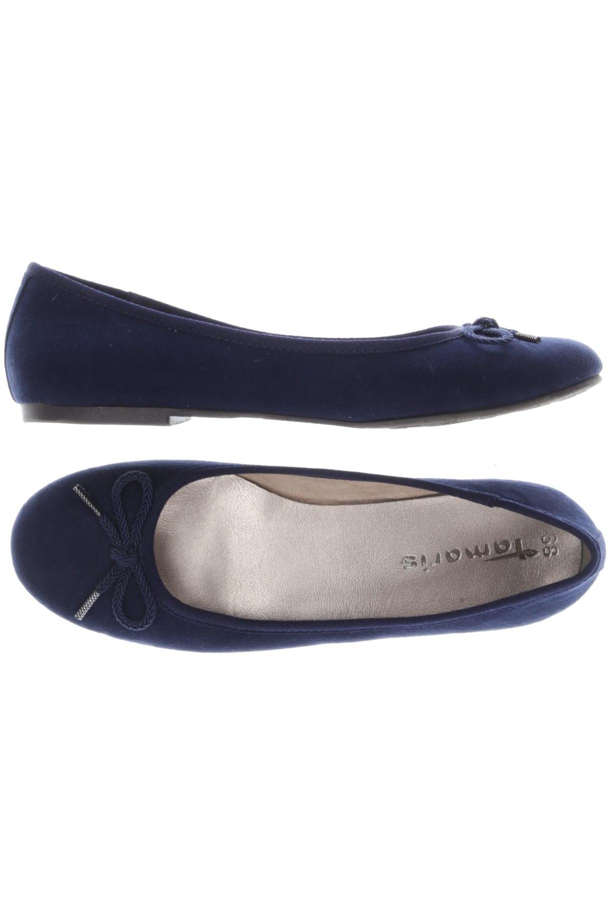 

Tamaris Damen Ballerinas, marineblau, Gr. 38