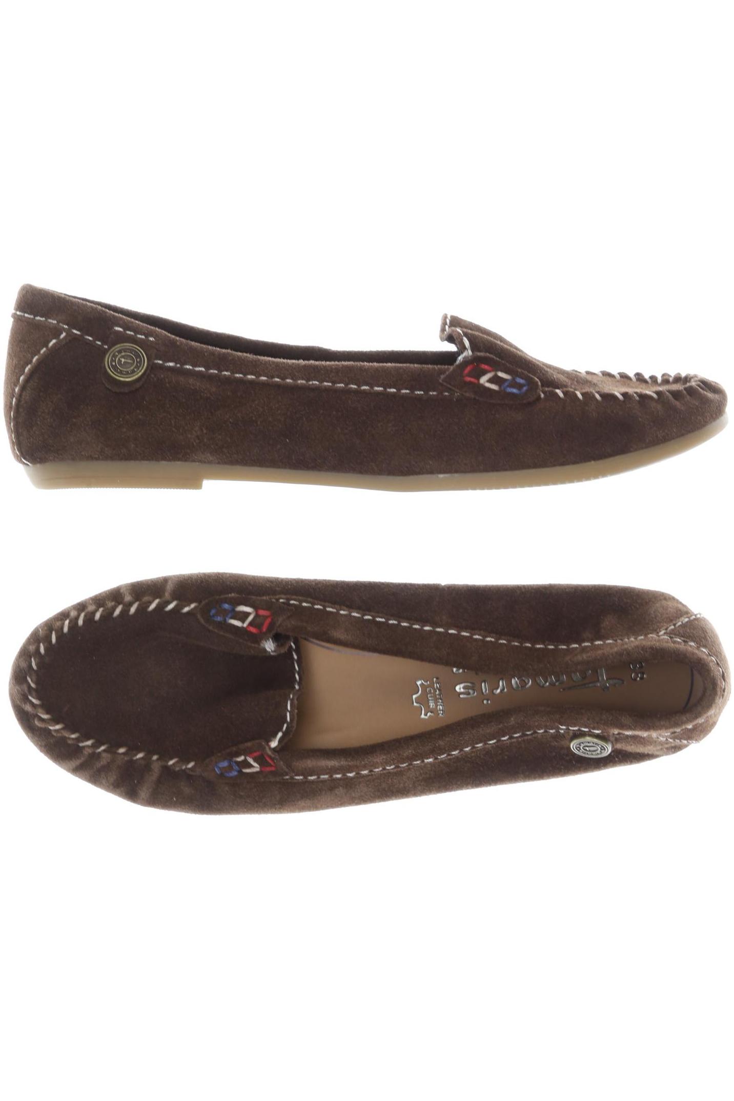 

Tamaris Damen Ballerinas, braun, Gr. 38