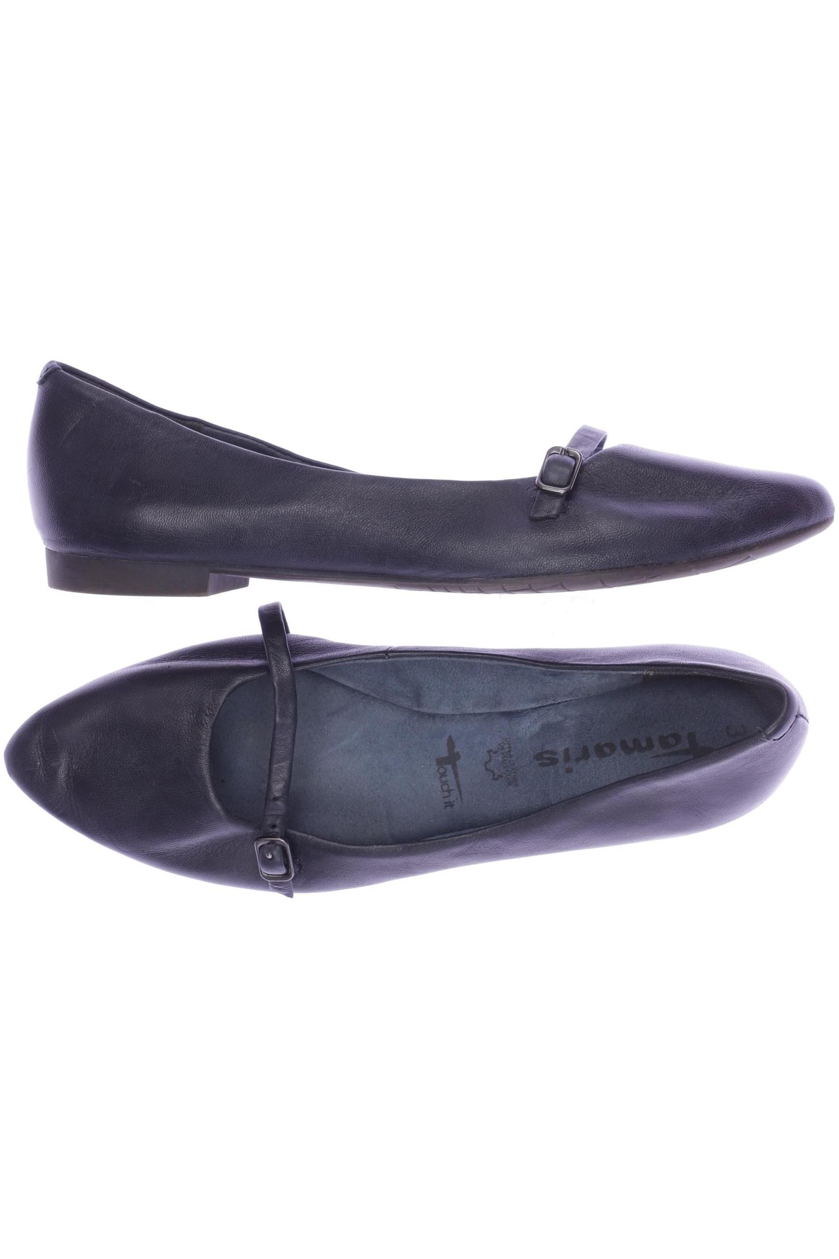

Tamaris Damen Ballerinas, marineblau, Gr. 38