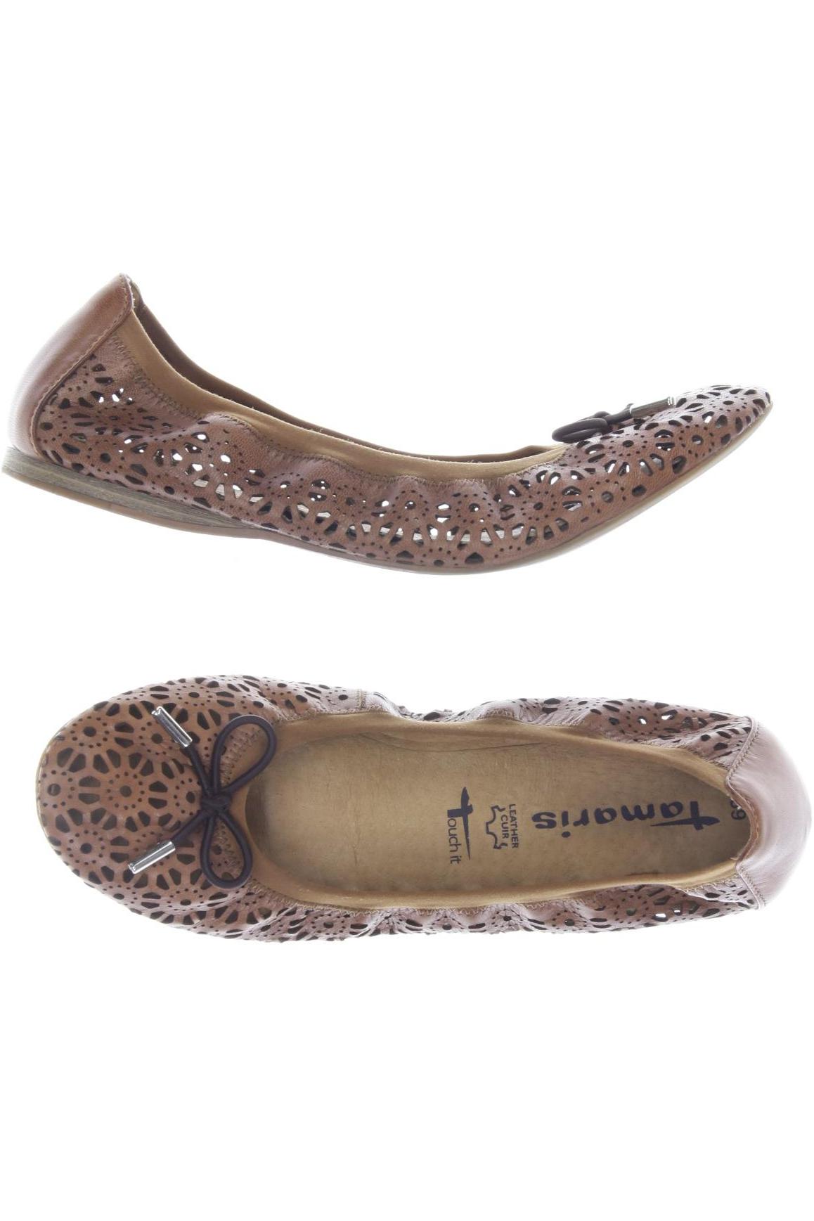 

Tamaris Damen Ballerinas, braun
