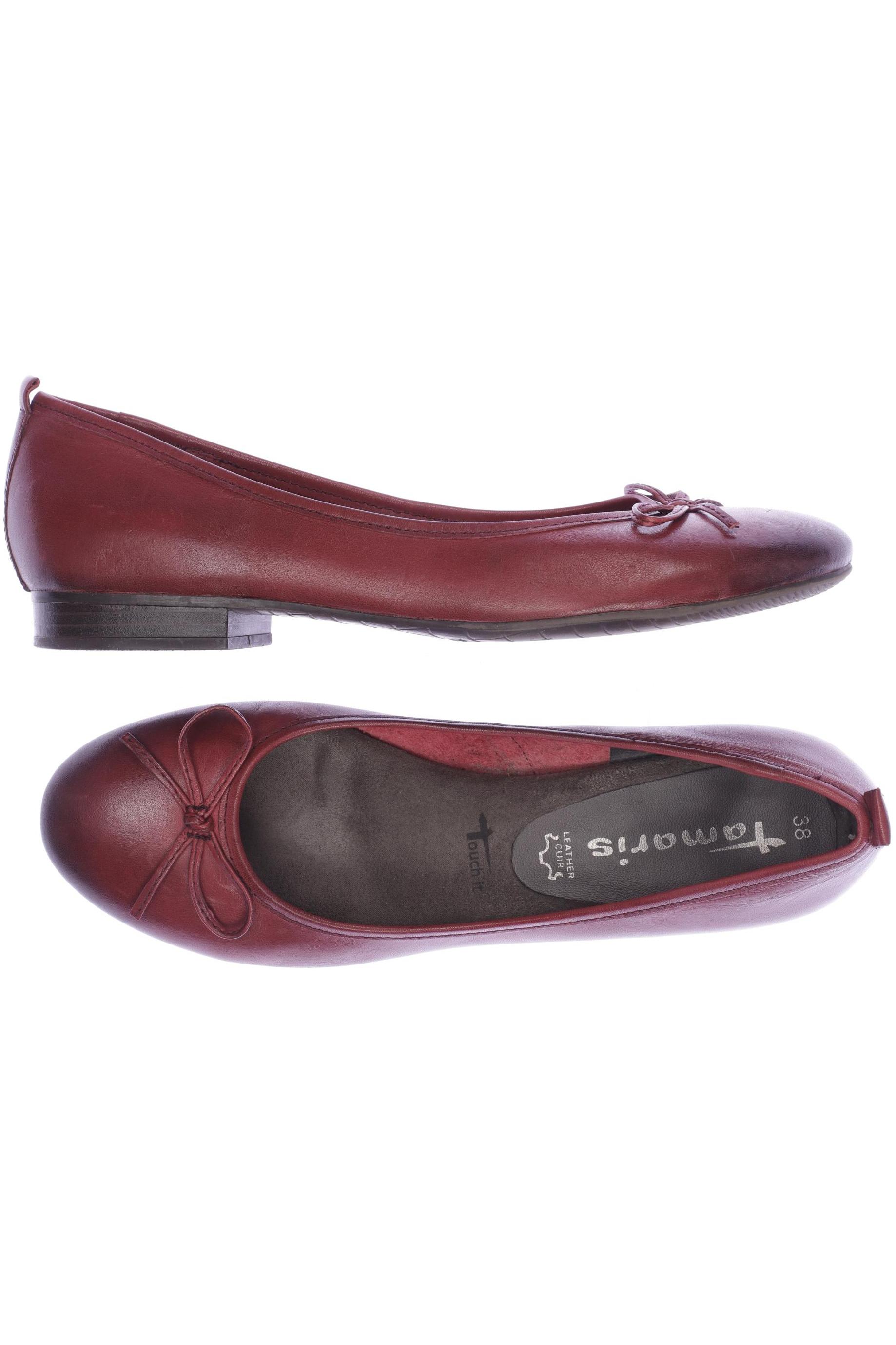

Tamaris Damen Ballerinas, bordeaux, Gr. 38