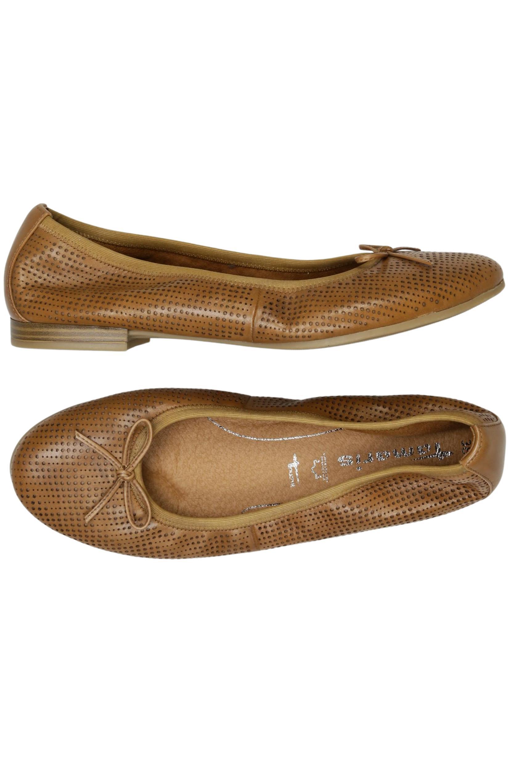 

Tamaris Damen Ballerinas, braun, Gr. 38