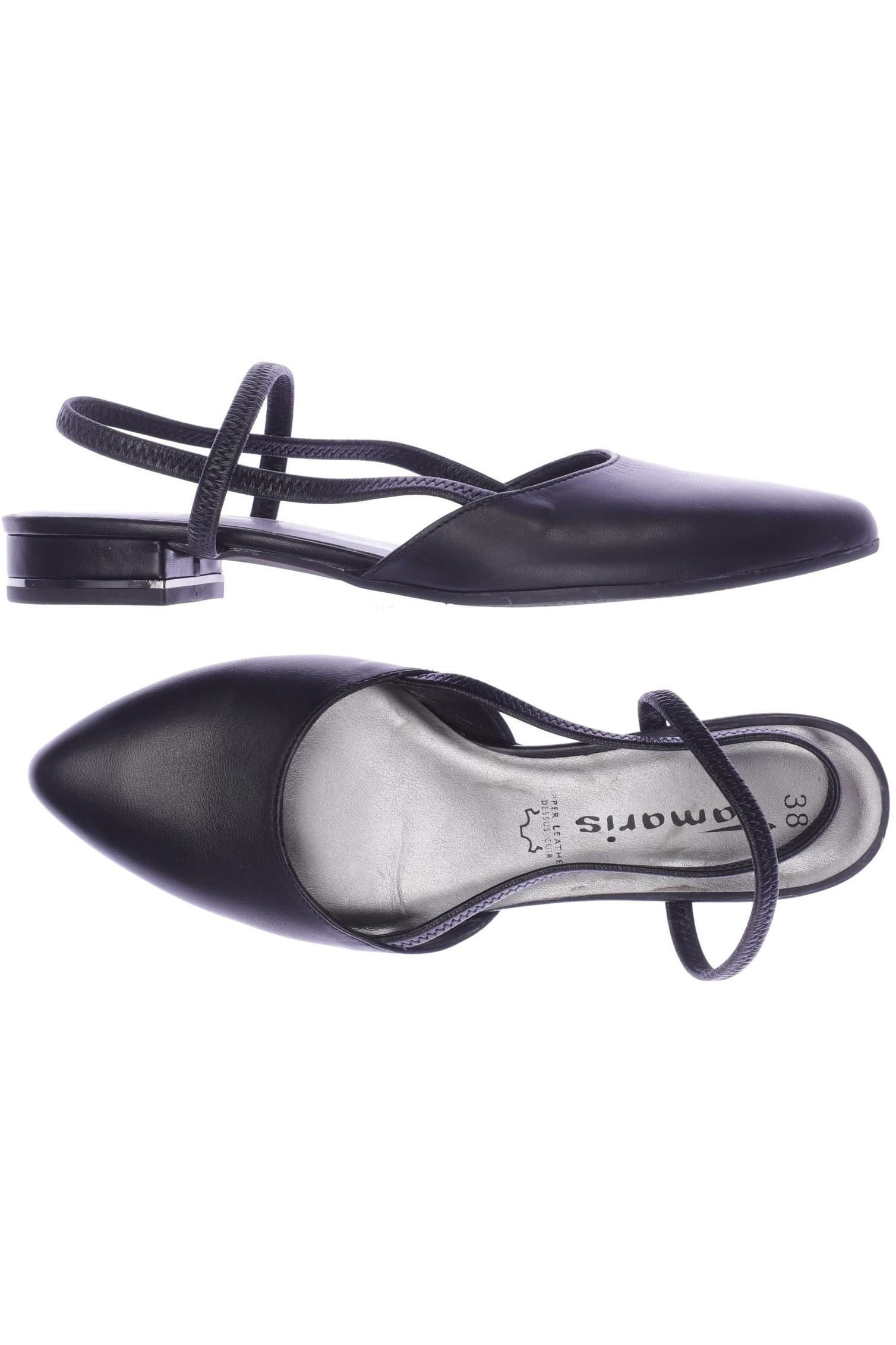 

Tamaris Damen Ballerinas, schwarz, Gr. 38