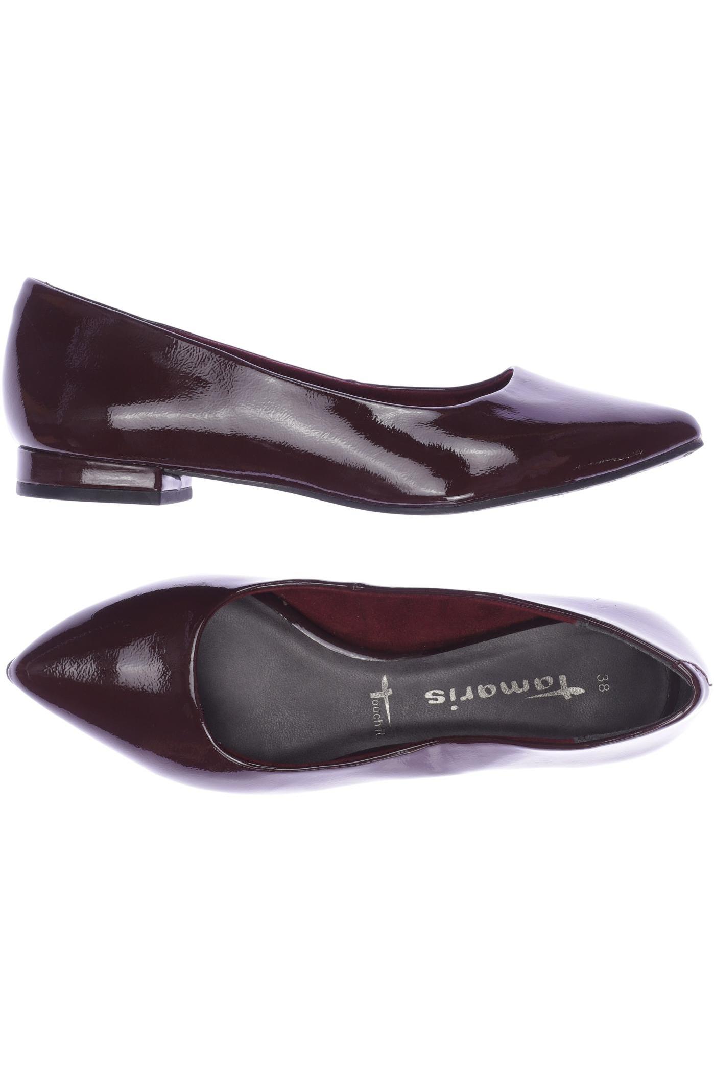 

Tamaris Damen Ballerinas, bordeaux, Gr. 38