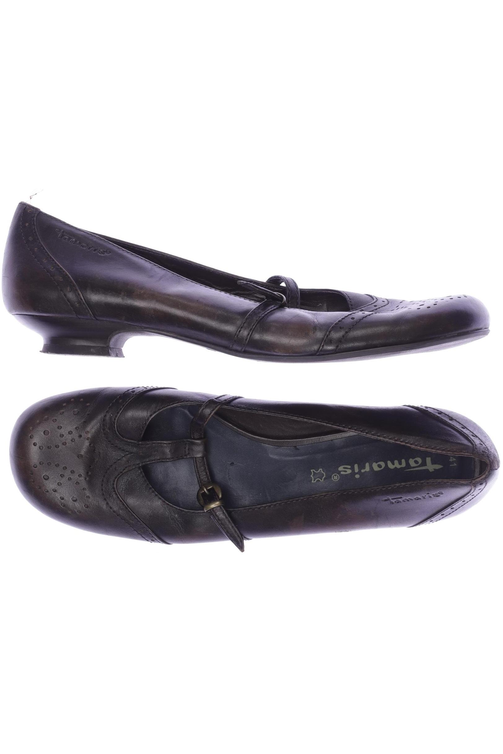 

Tamaris Damen Ballerinas, braun, Gr. 41