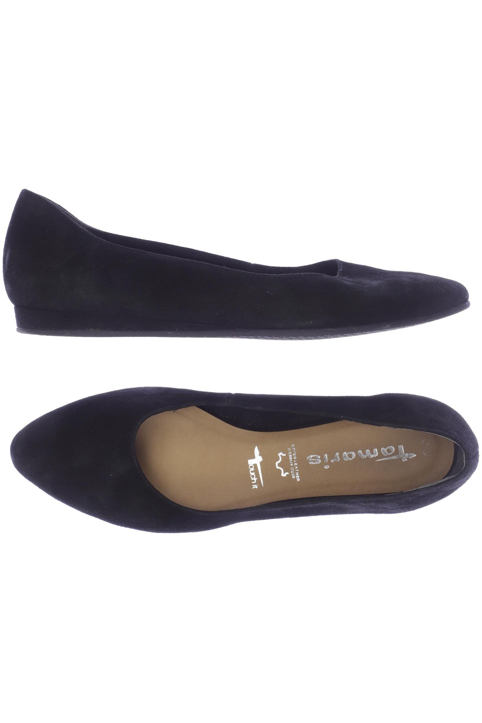 

Tamaris Damen Ballerinas, schwarz, Gr. 38