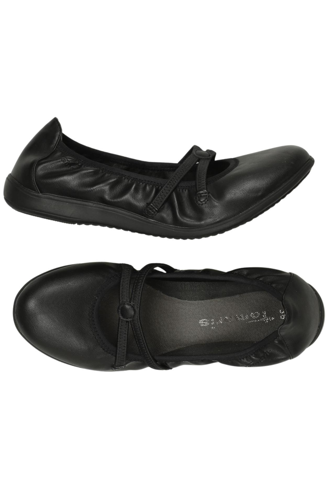 

Tamaris Damen Ballerinas, schwarz, Gr. 38