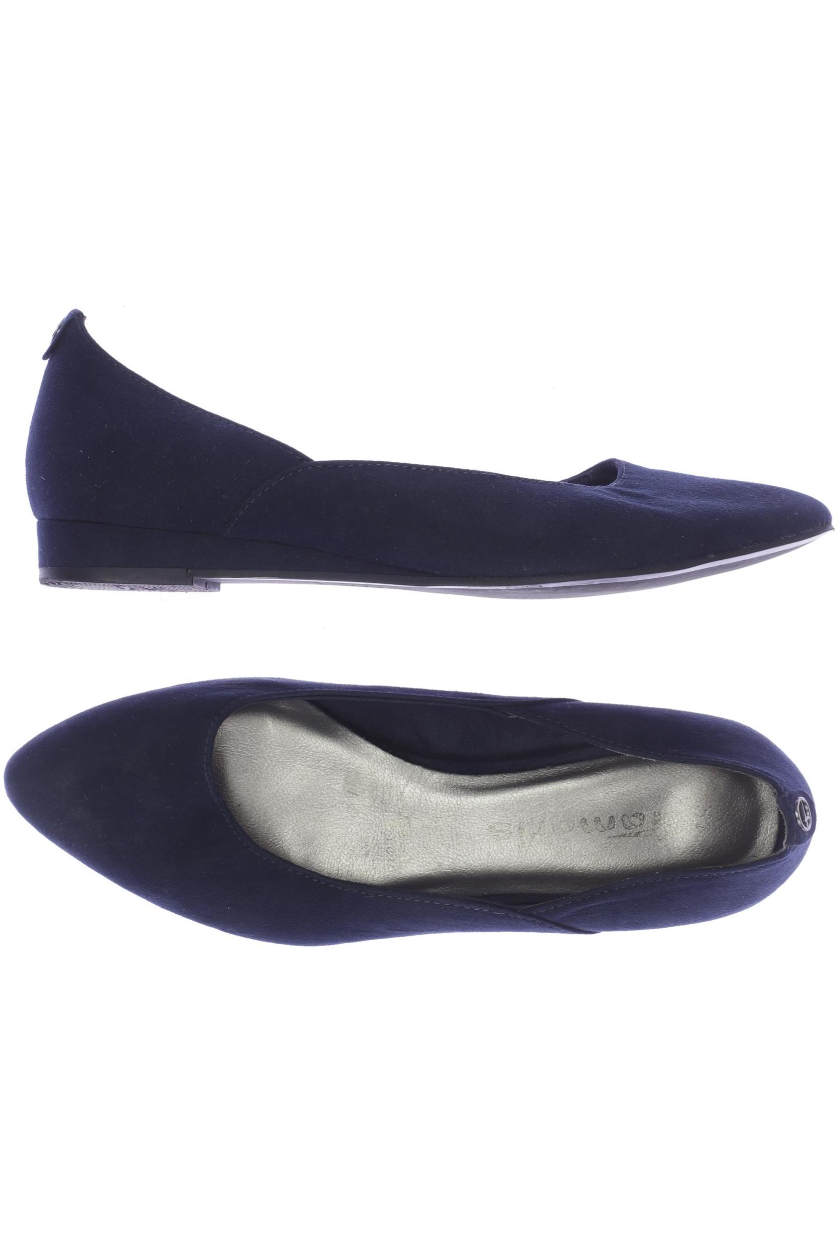 

Tamaris Damen Ballerinas, marineblau, Gr. 37