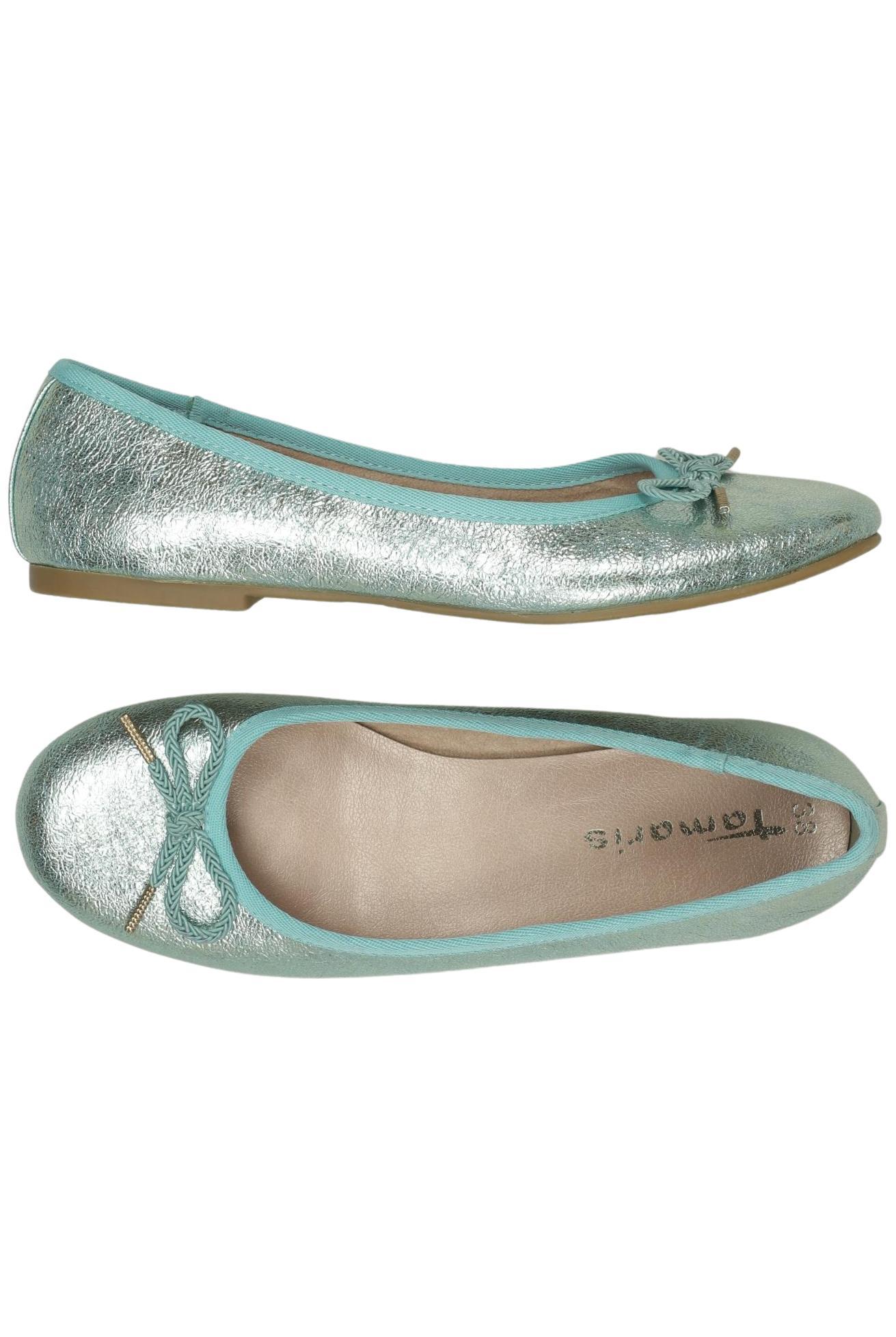 

Tamaris Damen Ballerinas, türkis, Gr. 38