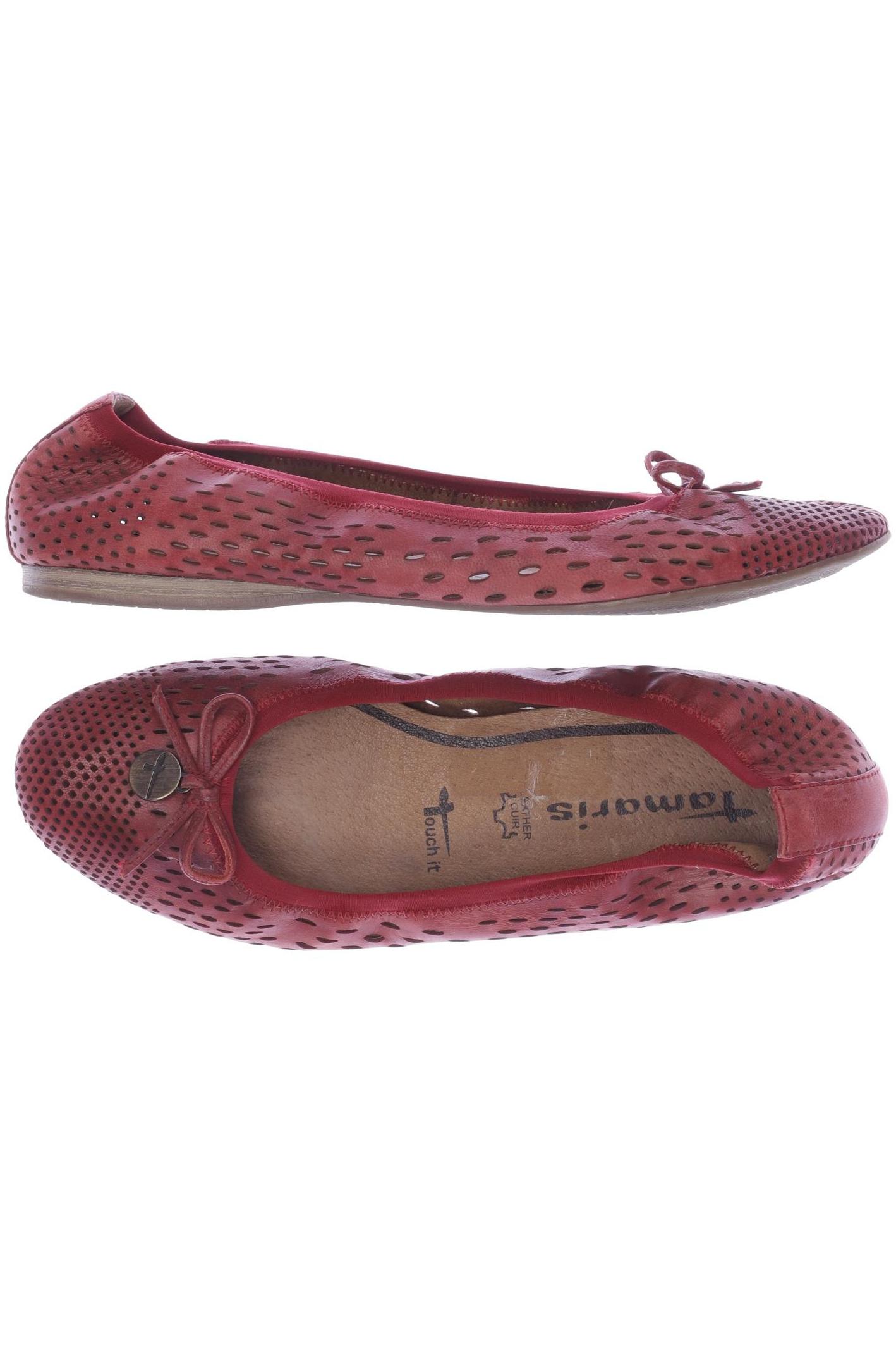 

Tamaris Damen Ballerinas, rot, Gr. 37