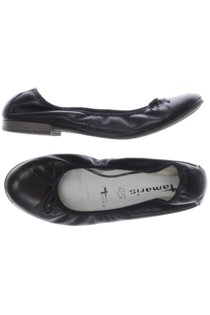 

Tamaris Damen Ballerinas, schwarz, Gr. 37