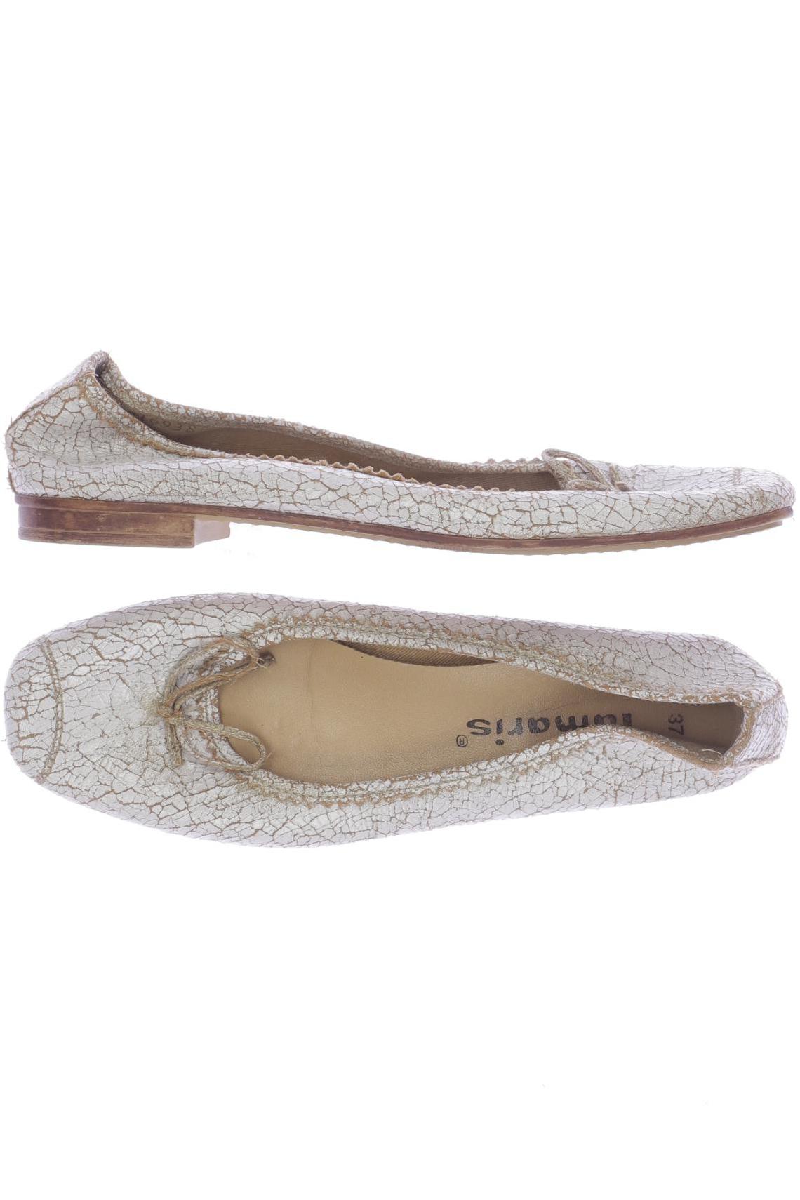 

Tamaris Damen Ballerinas, weiß, Gr. 37