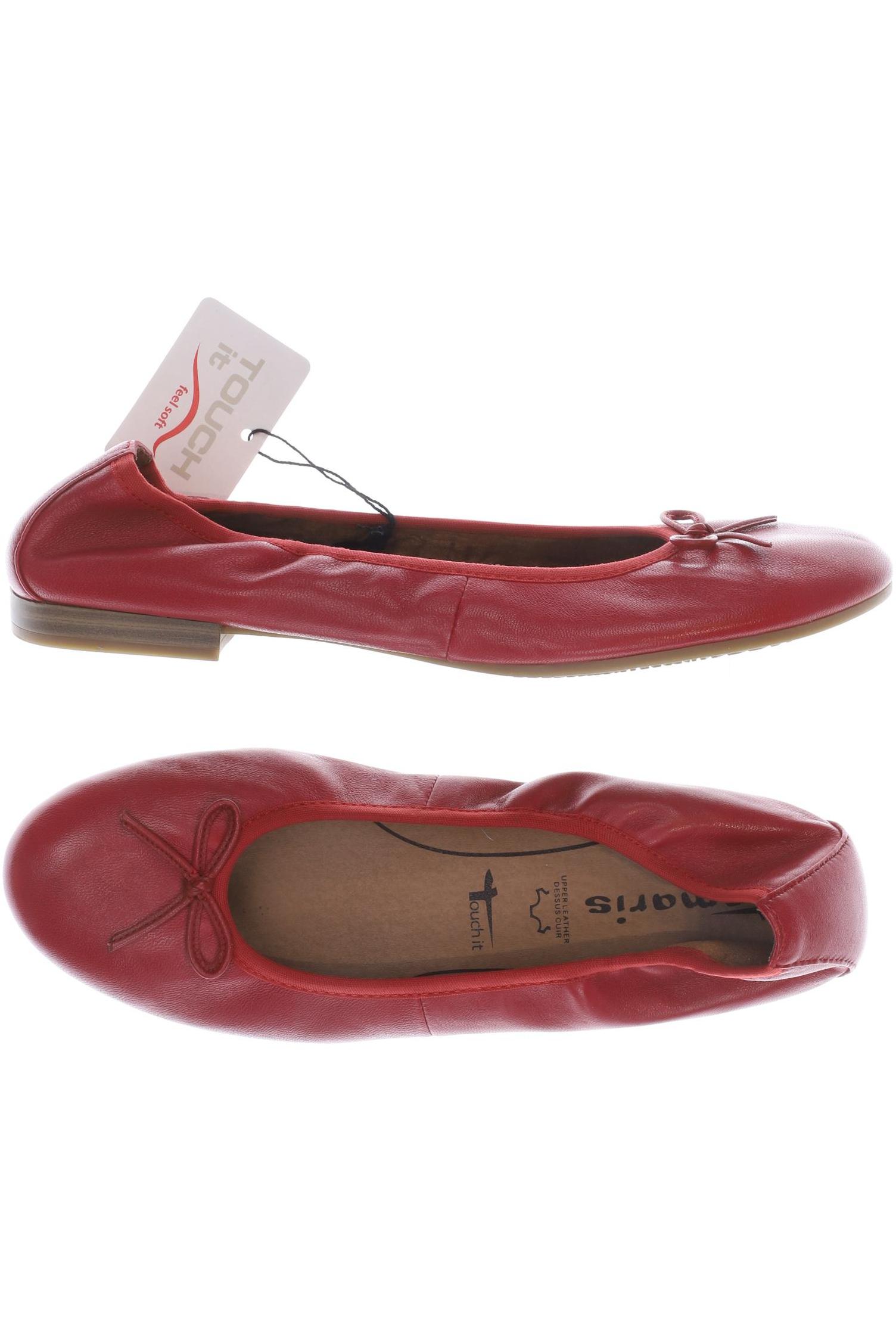 

Tamaris Damen Ballerinas, rot, Gr. 39