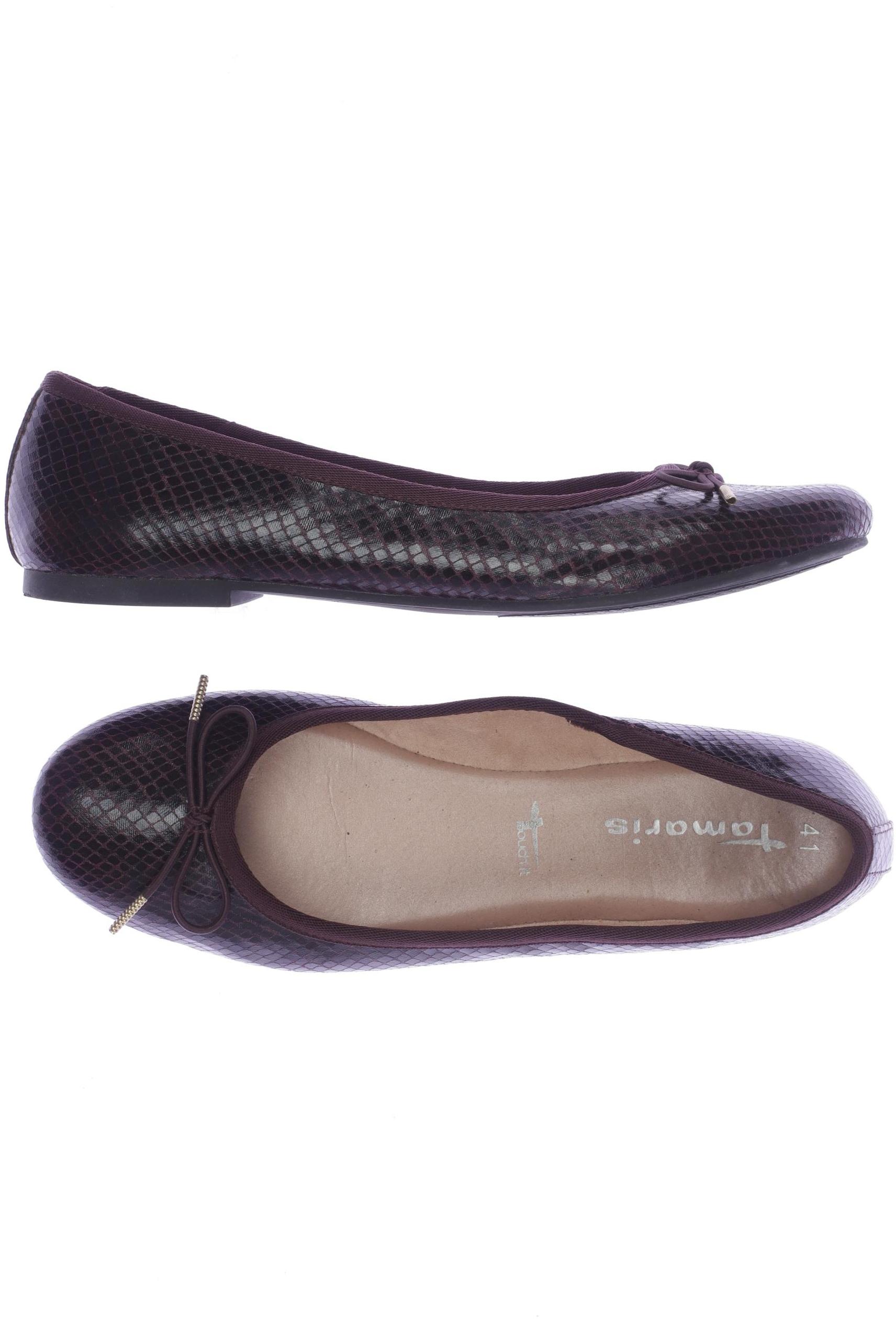 

Tamaris Damen Ballerinas, bordeaux, Gr. 41