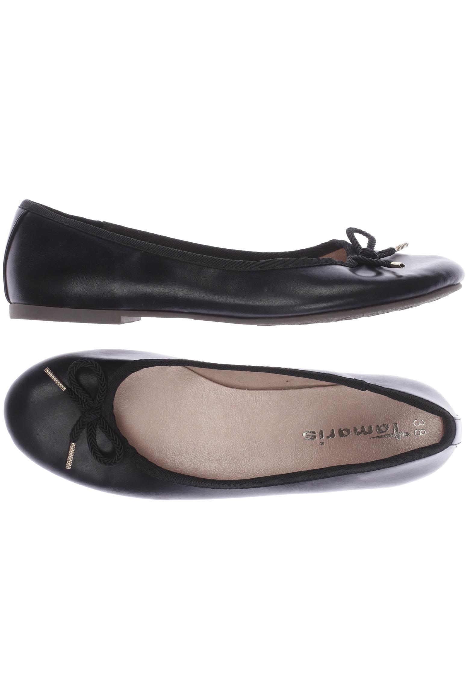 

Tamaris Damen Ballerinas, schwarz, Gr. 38