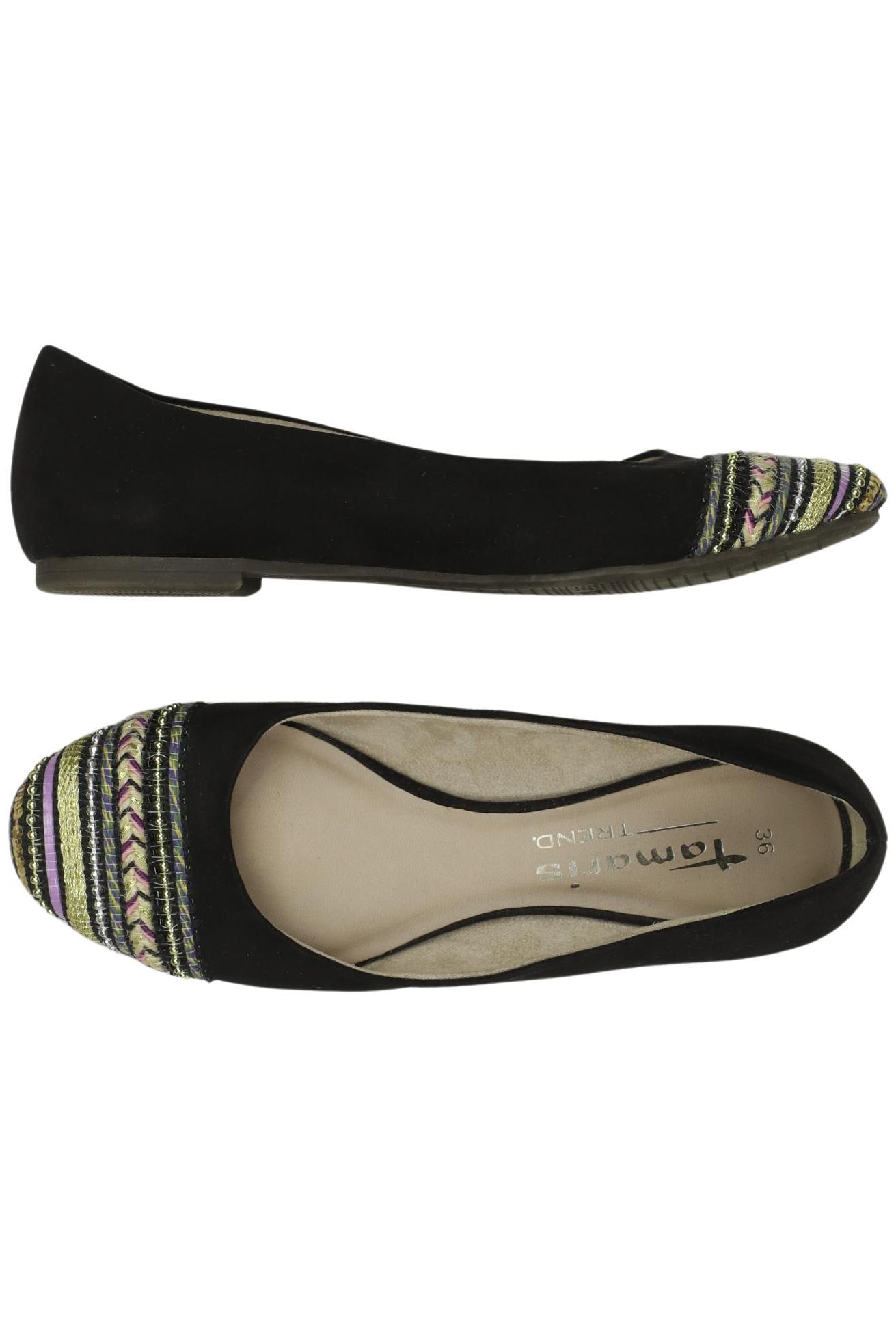 

Tamaris Damen Ballerinas, schwarz, Gr. 36