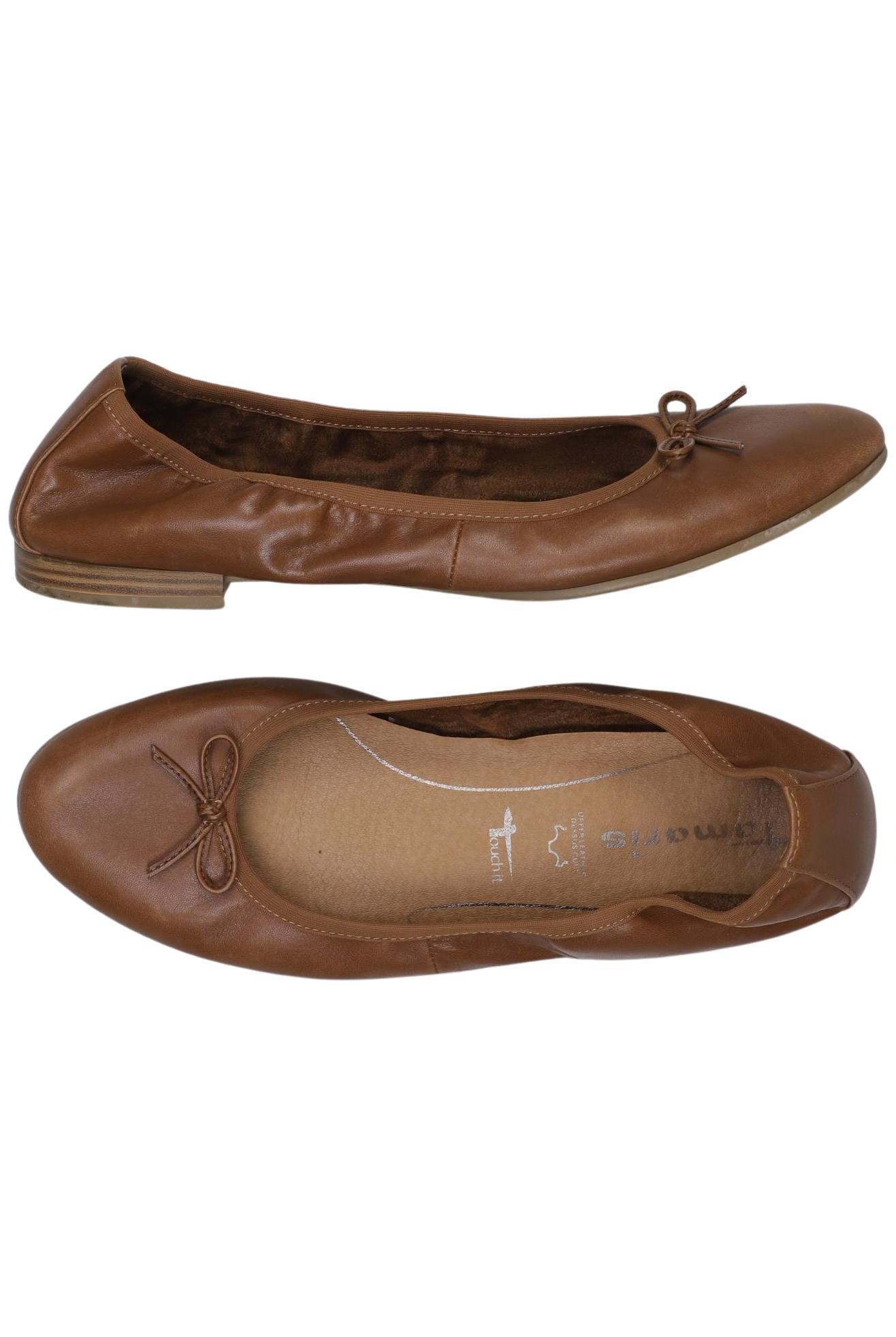 

Tamaris Damen Ballerinas, braun, Gr. 41