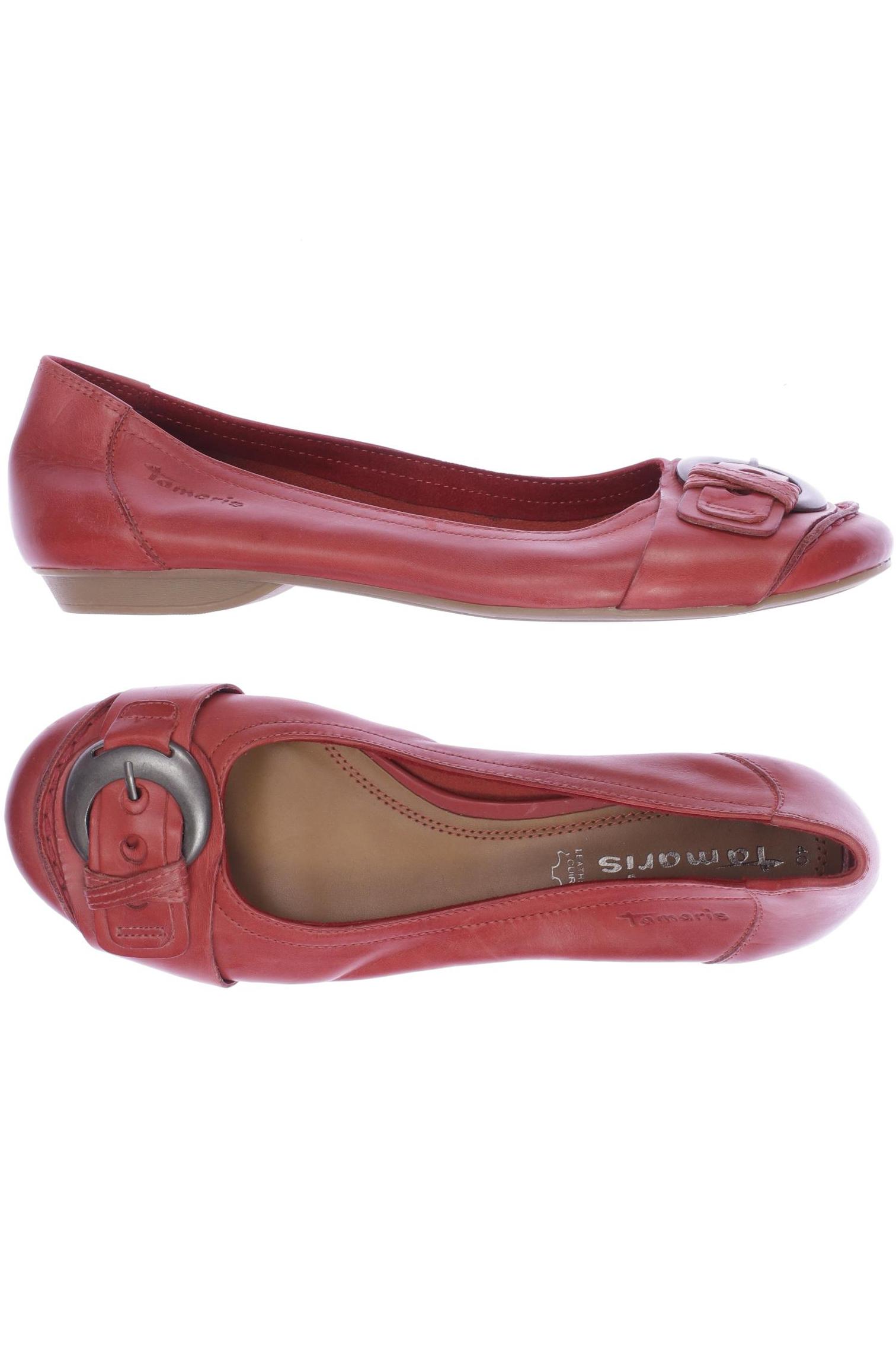 

Tamaris Damen Ballerinas, rot, Gr. 40