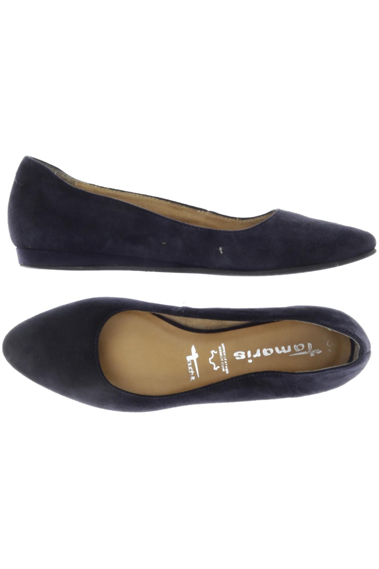 

Tamaris Damen Ballerinas, marineblau, Gr. 37