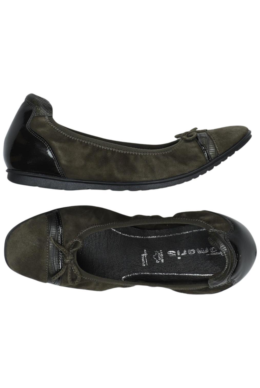 

Tamaris Damen Ballerinas, grün, Gr. 37
