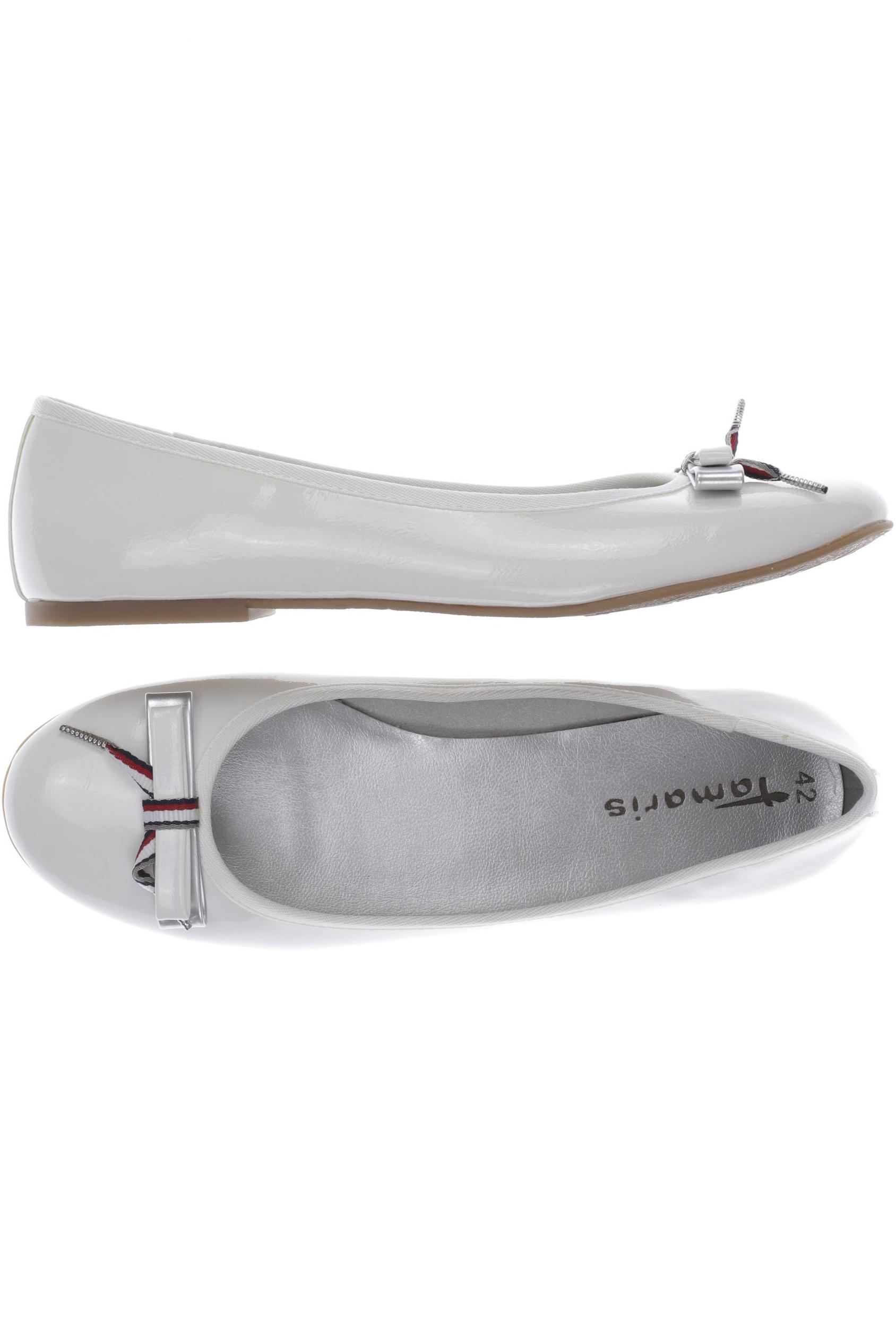 

Tamaris Damen Ballerinas, weiß