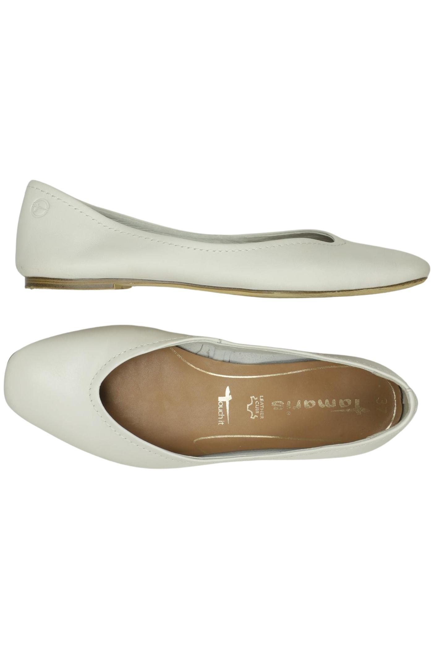 

Tamaris Damen Ballerinas, weiß, Gr. 37